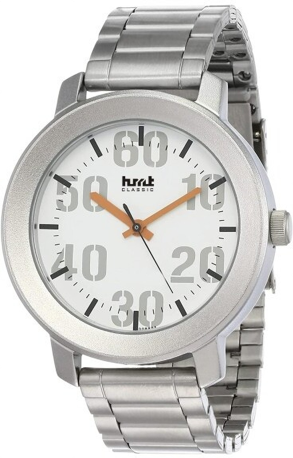 Image of HMT DLX 3121SM01 White Chain Attractive Premium Summer collection Analog Watch - For Men