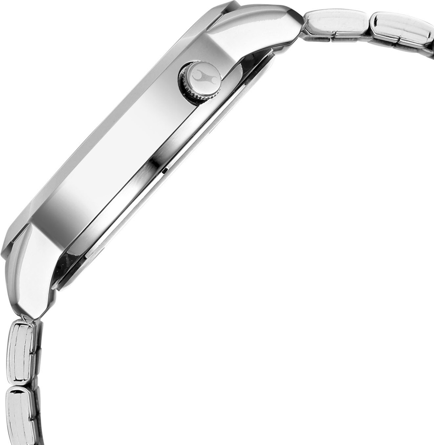 Image of Fastrack Pulse IV Pulse IV Dual Time Black Sunray Dial Silver Stainless Steel Strap Analog Watch - For Men