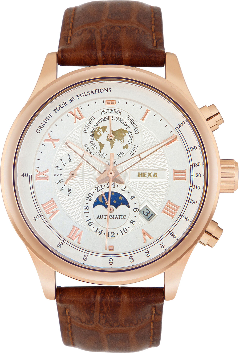 Image of Hexa Analog Watch - For Men