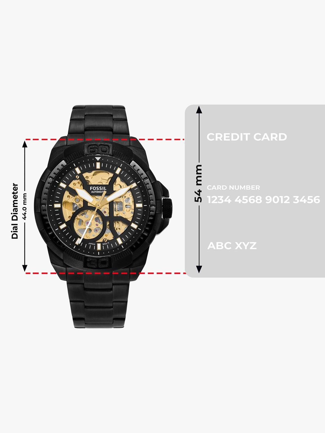 Fossil ME3217 Bannon Automatic Men's Watch - Image 4