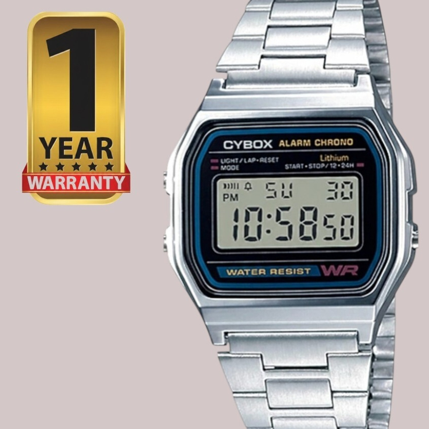 Image of CYBOX 1 Years Warranty Digital Shockproof Sports Watch For Men S4 Digital Watch - For Boys & Girls