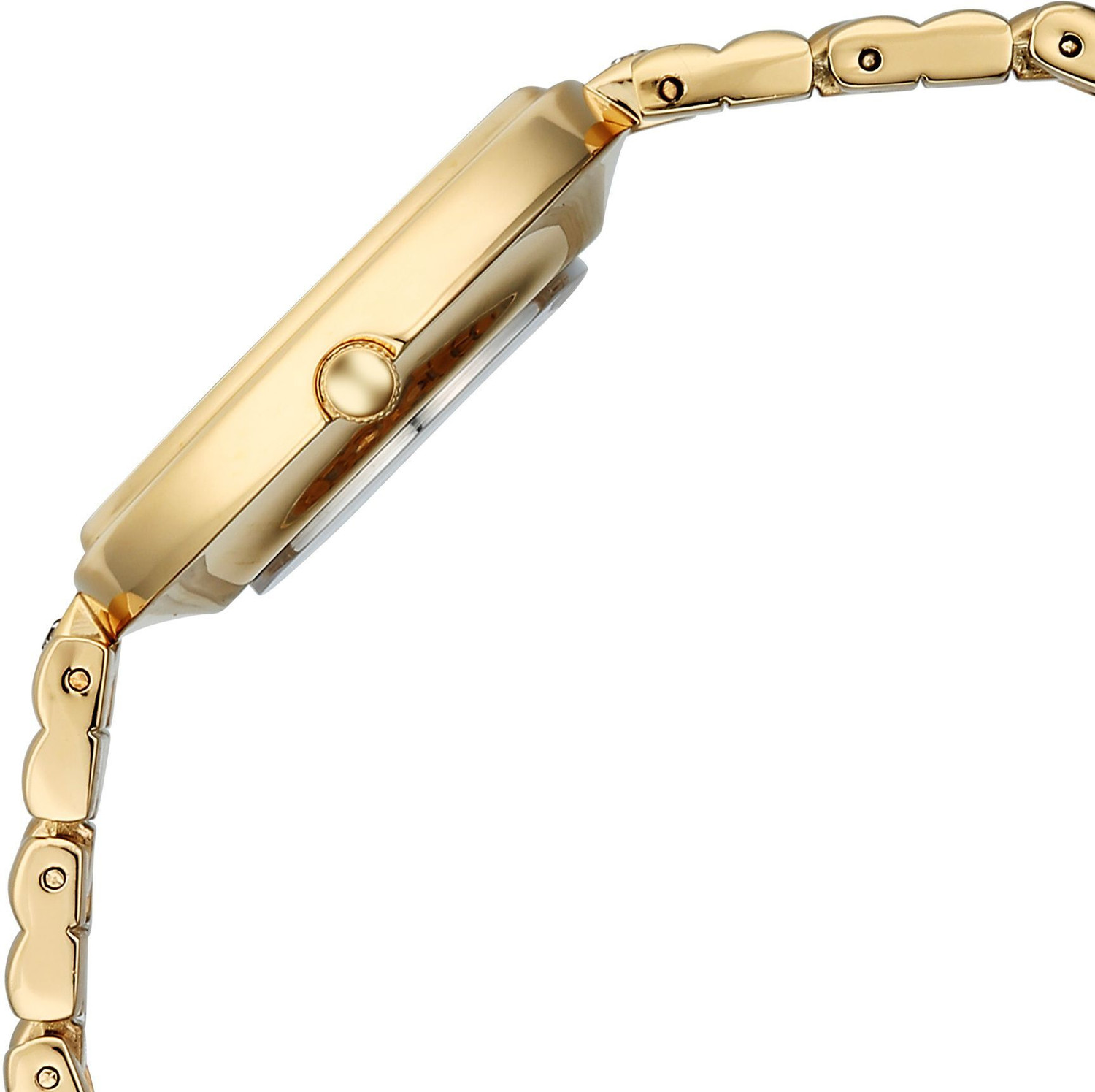 Image of Fastrack Vyb Iconique Fastrack Vyb Iconiqu� Quartz Green Dial Gold Strap Analog Watch - For Women
