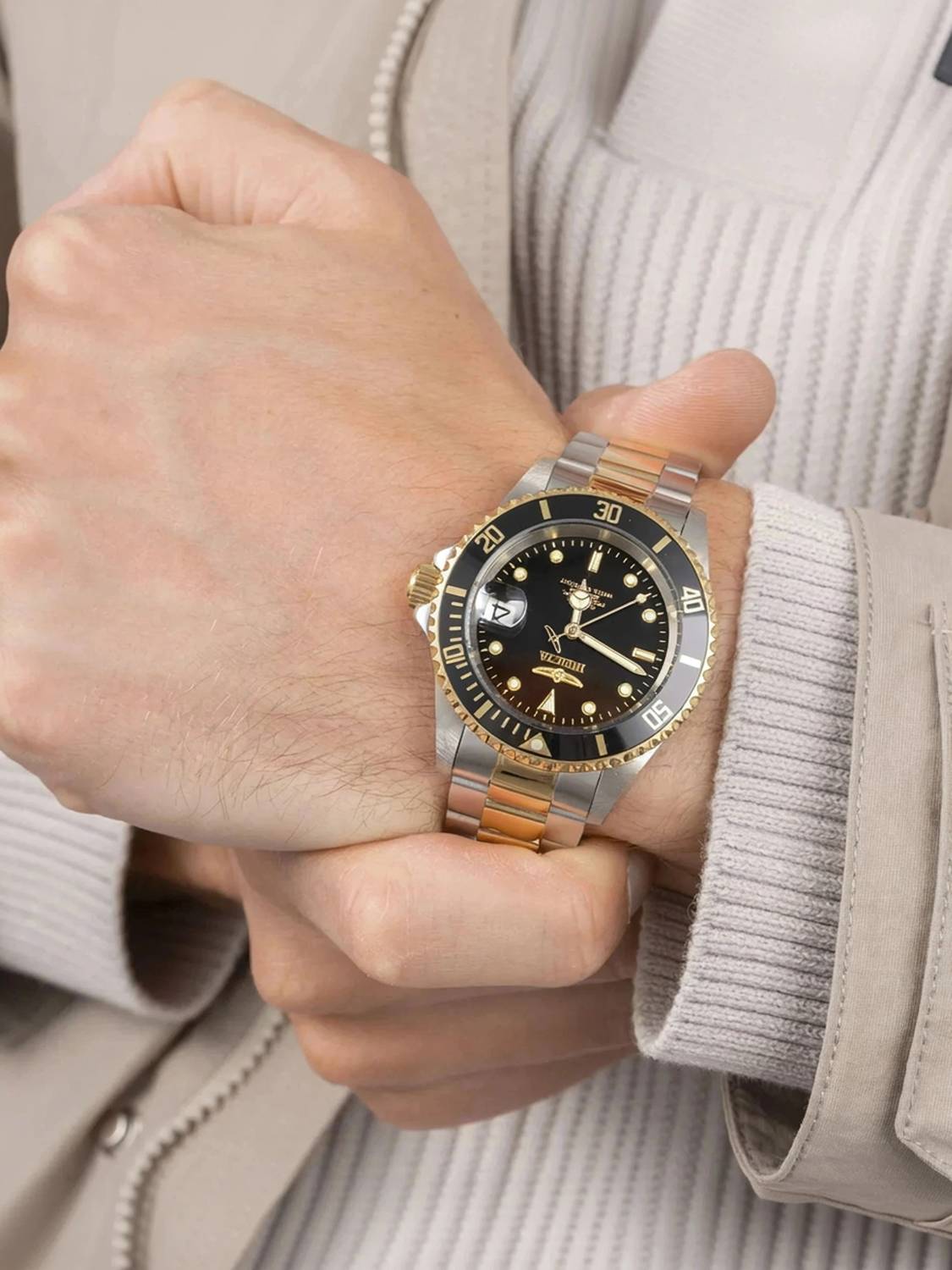 INVICTA 8927OB Pro Diver Black Dial Watch - Image 4