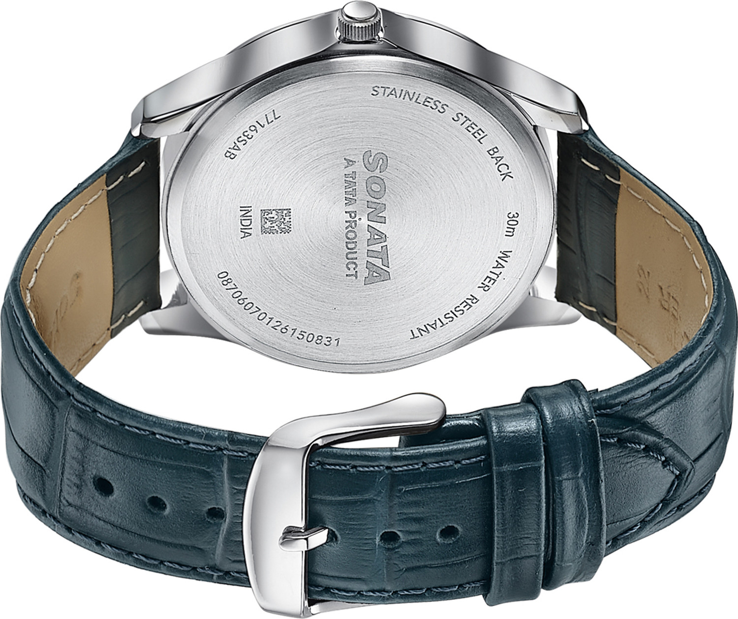 Image of SONATA Analog Watch - For Men 77163SL04