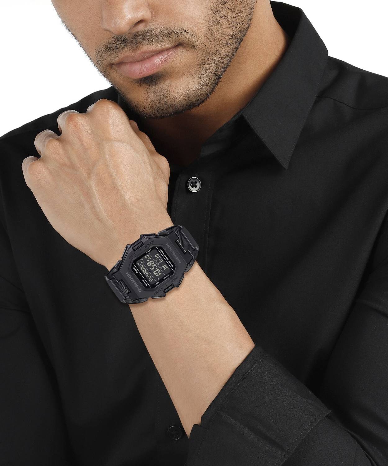 Point B.L.A.C.K OG盤 g-rap Buy Casio Men G-Shock Black Dial Digital Resin Watch - GD-B500-1DR