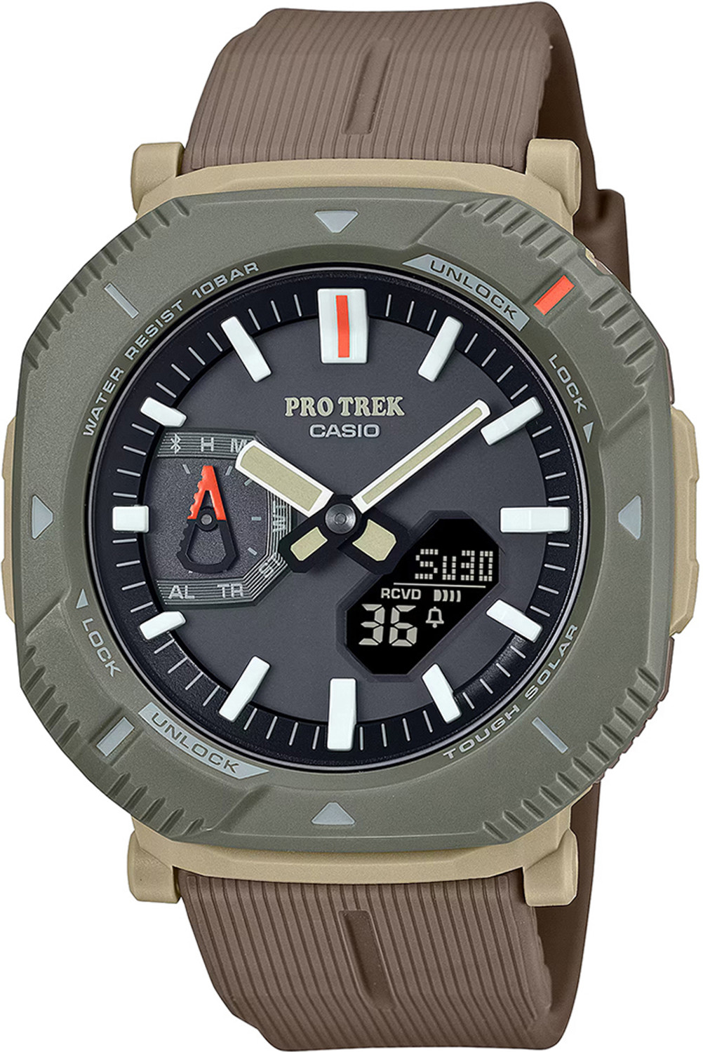 Image of CASIO PRJ-B001-5DR Protrek Analog-Digital Watch - For Men