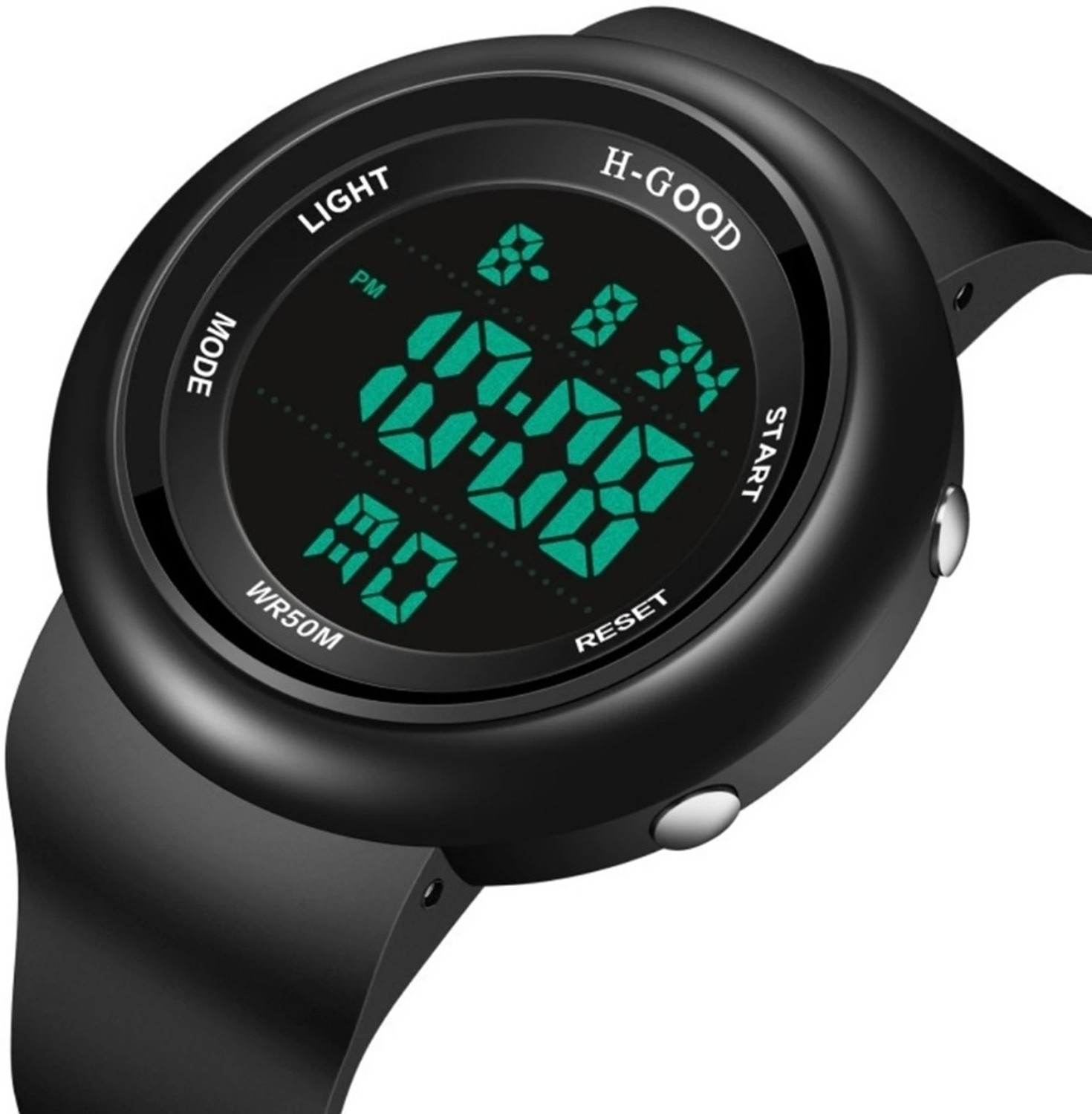 Image of Kanvictz Rugged Durable Sport Style, Durable Sports Watch Rugged Durable Sports Outdoor & Fitness, Shockproof, Durable Sports Watch Digital Watch - For Men