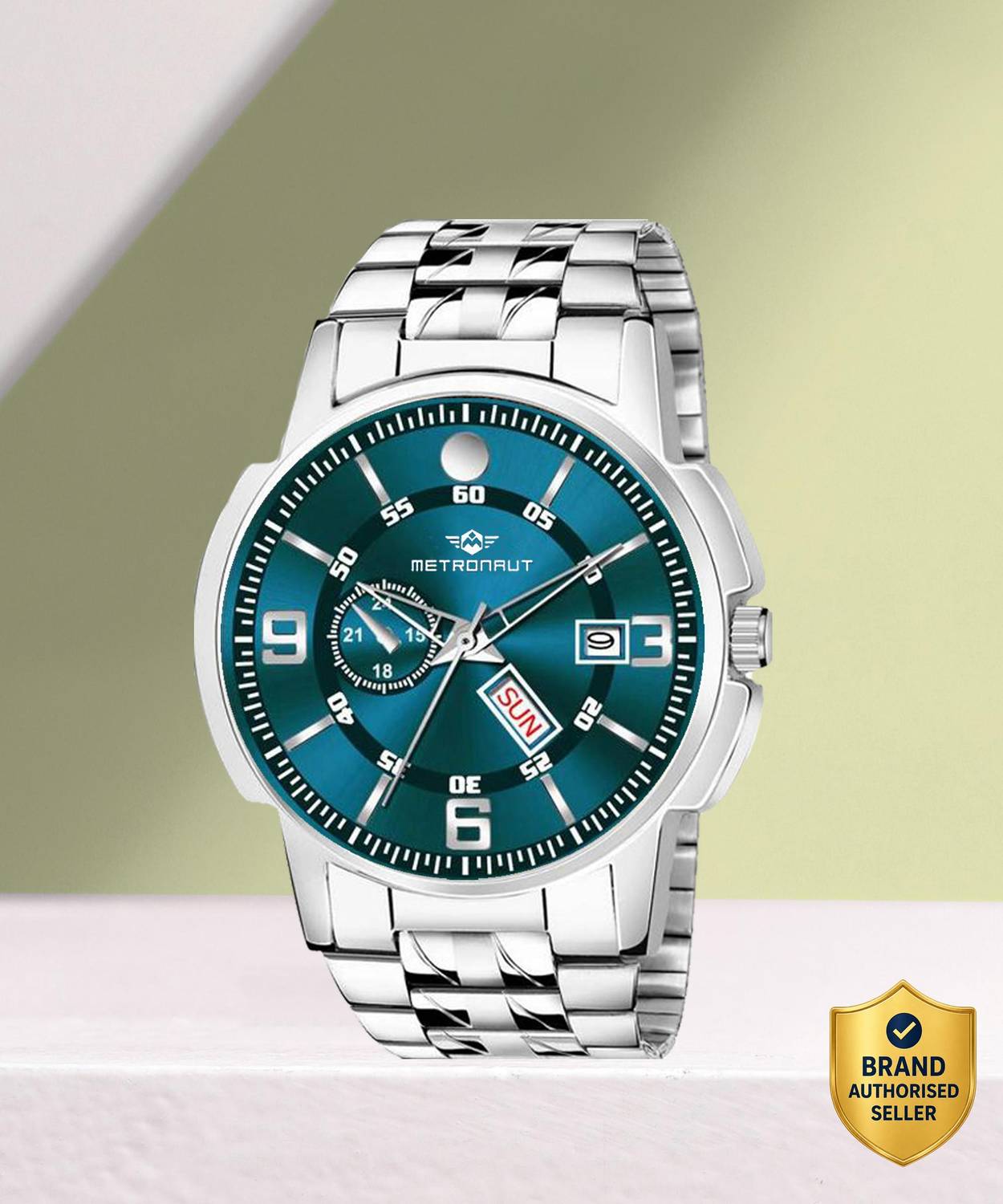 METRONAUT MTR-2022 Stainless Steel Chain Watch - Image 1
