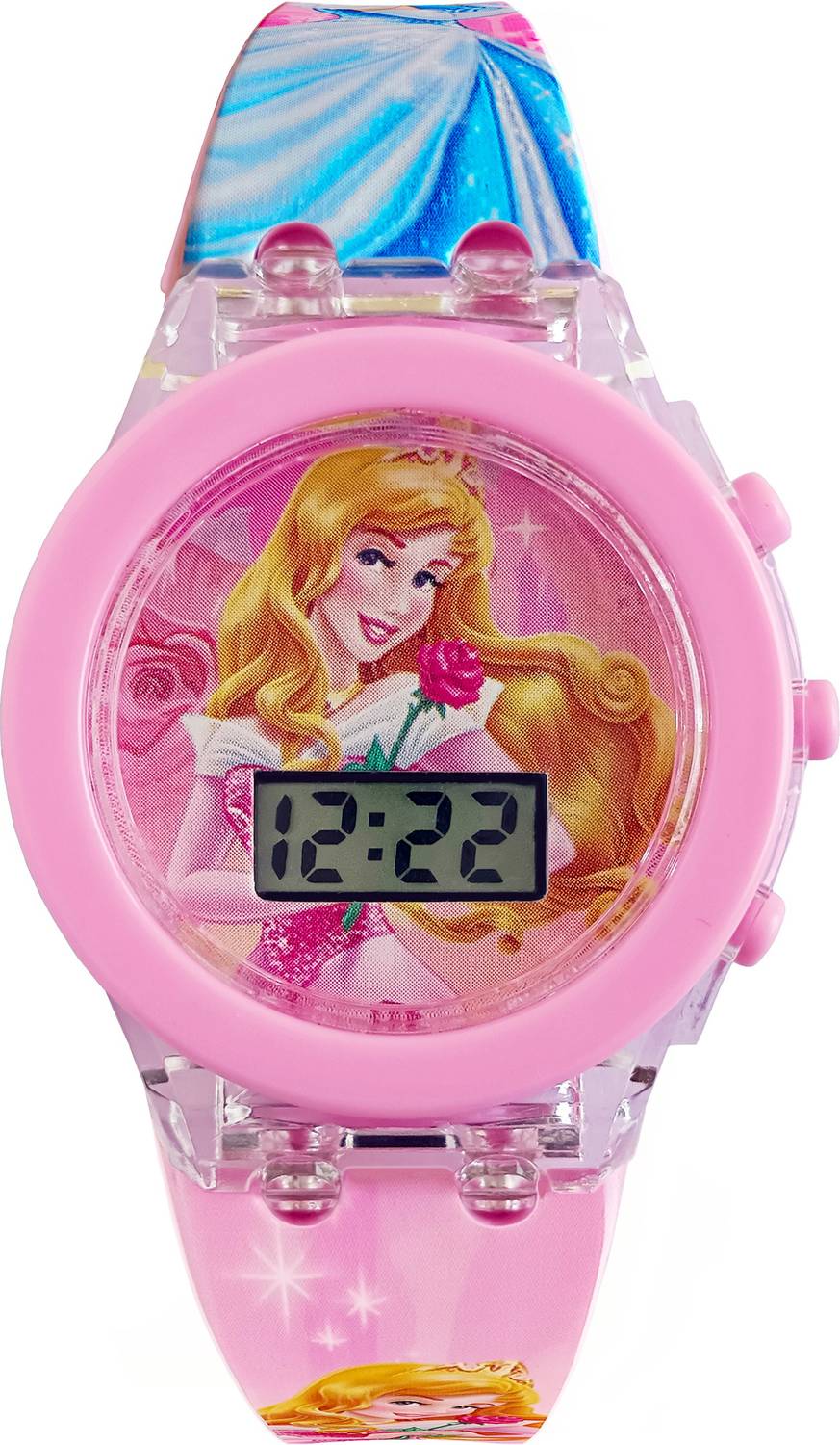 Brishti Comic Character Multicolor Glowing Light Digital Girl's Wrist Watch Digital Watch - For Girls