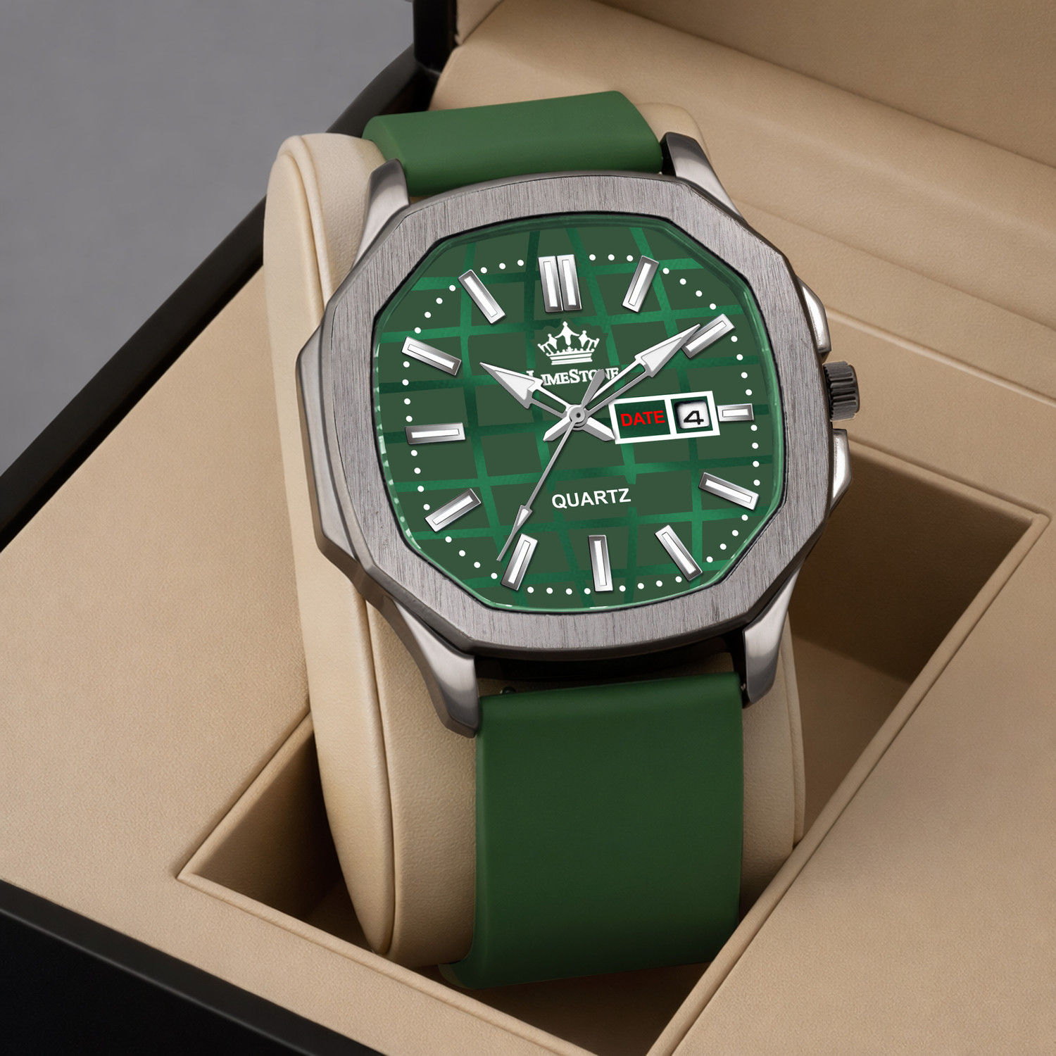 Image of LIMESTONE Analog Watch - For Men