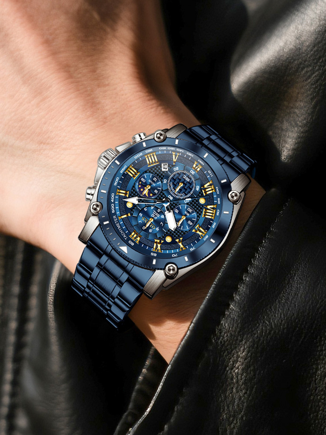 Image of OLEVS Analog Watch - For Men