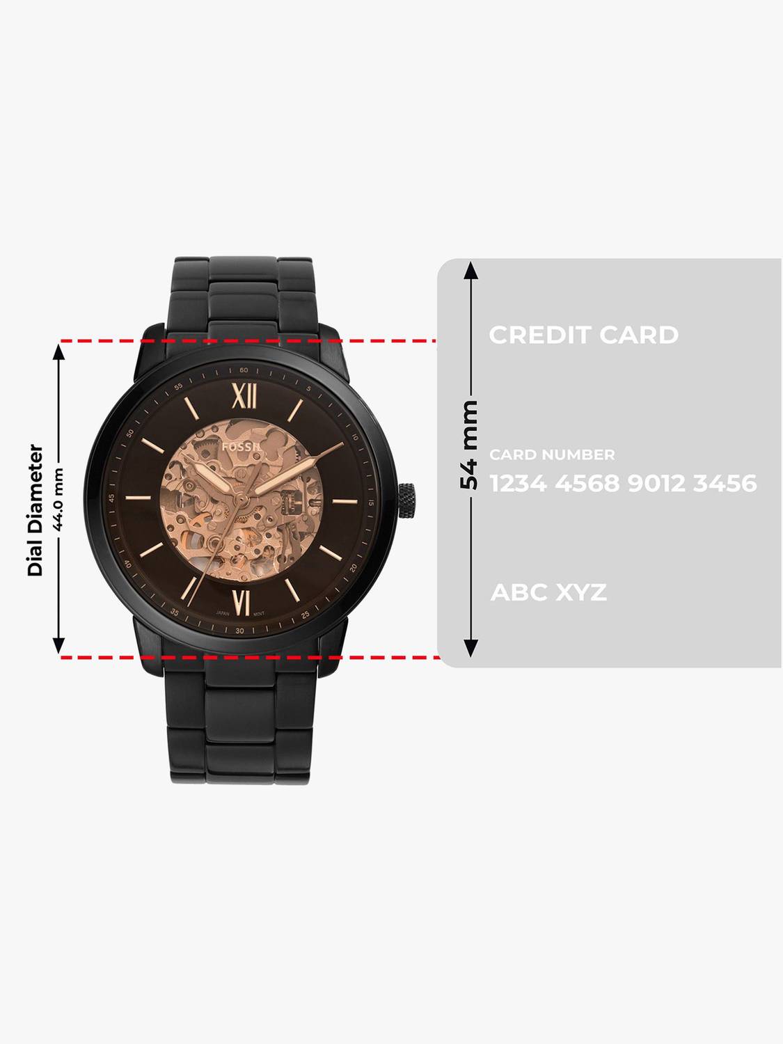 Fossil Neutra Automatic Bannon Analog Watch - Men - Image 5