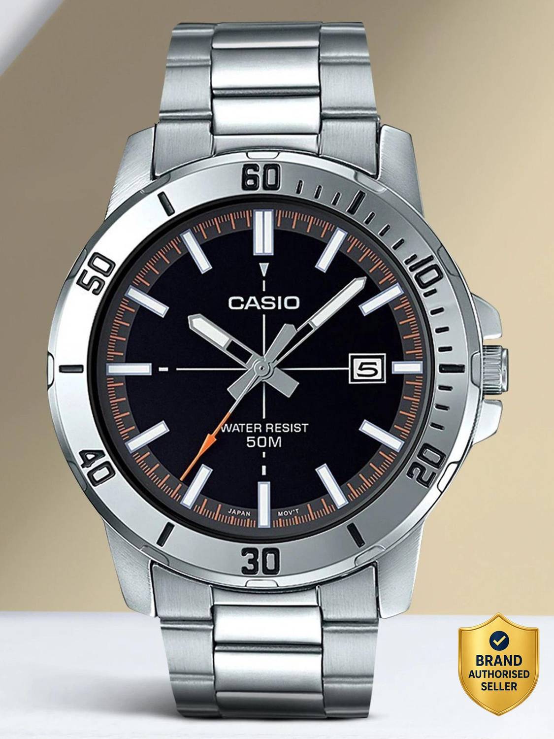 CASIO MTP-VD01 Analog Watch - For Men - Image 1