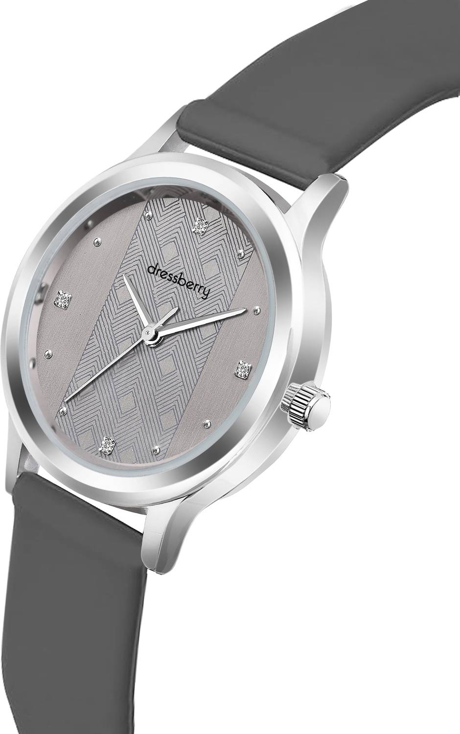 Dressberry Grey Dial Watch for Women - Image 5