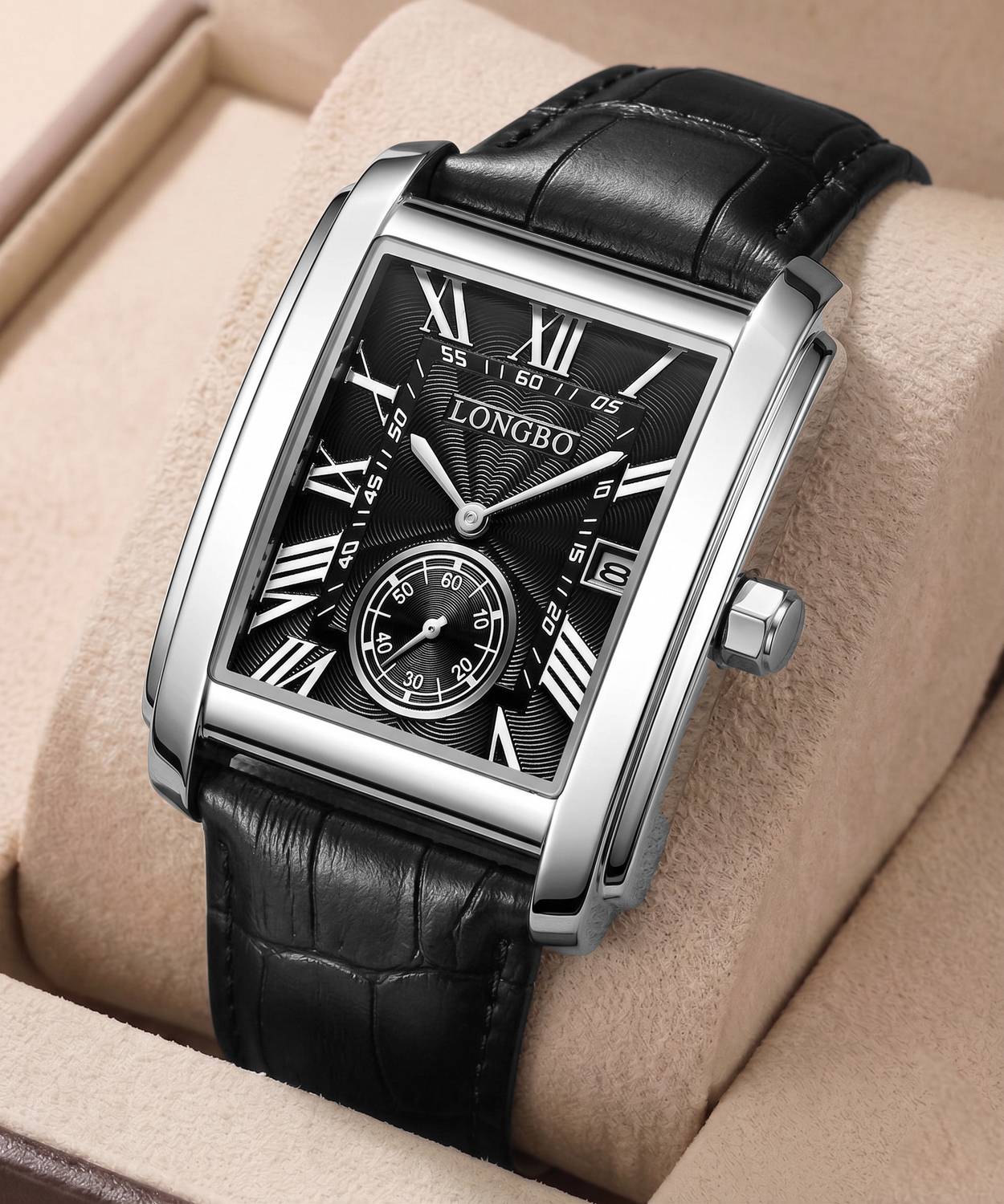 Longbo Seconds Sub dial Men's Watch - Image 1