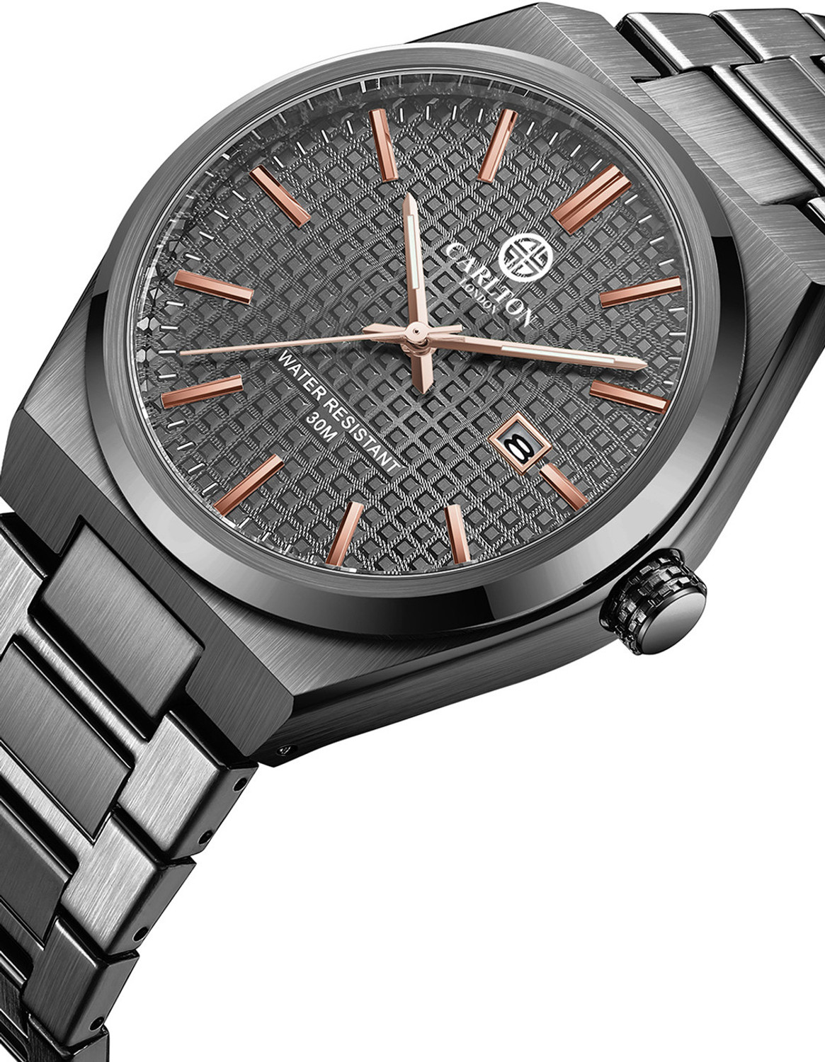 Image of CARLTON LONDON CLMWT-01 ALFRED Analog Watch - For Men
