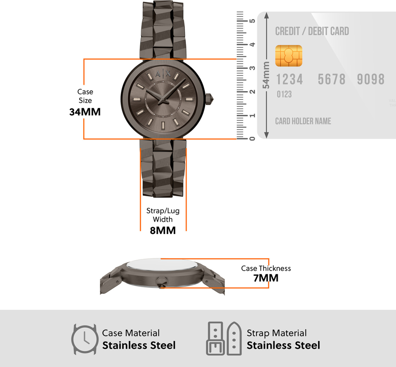 Image of A /X ARMANI EXCHANGE Analog Watch - For Women