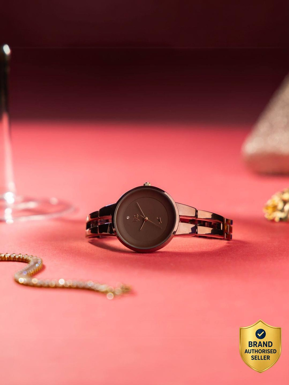 Image of Fastrack Fastrack Analog Brown Dial Women's Watch - FV60035QM01 Analog Watch - For Women