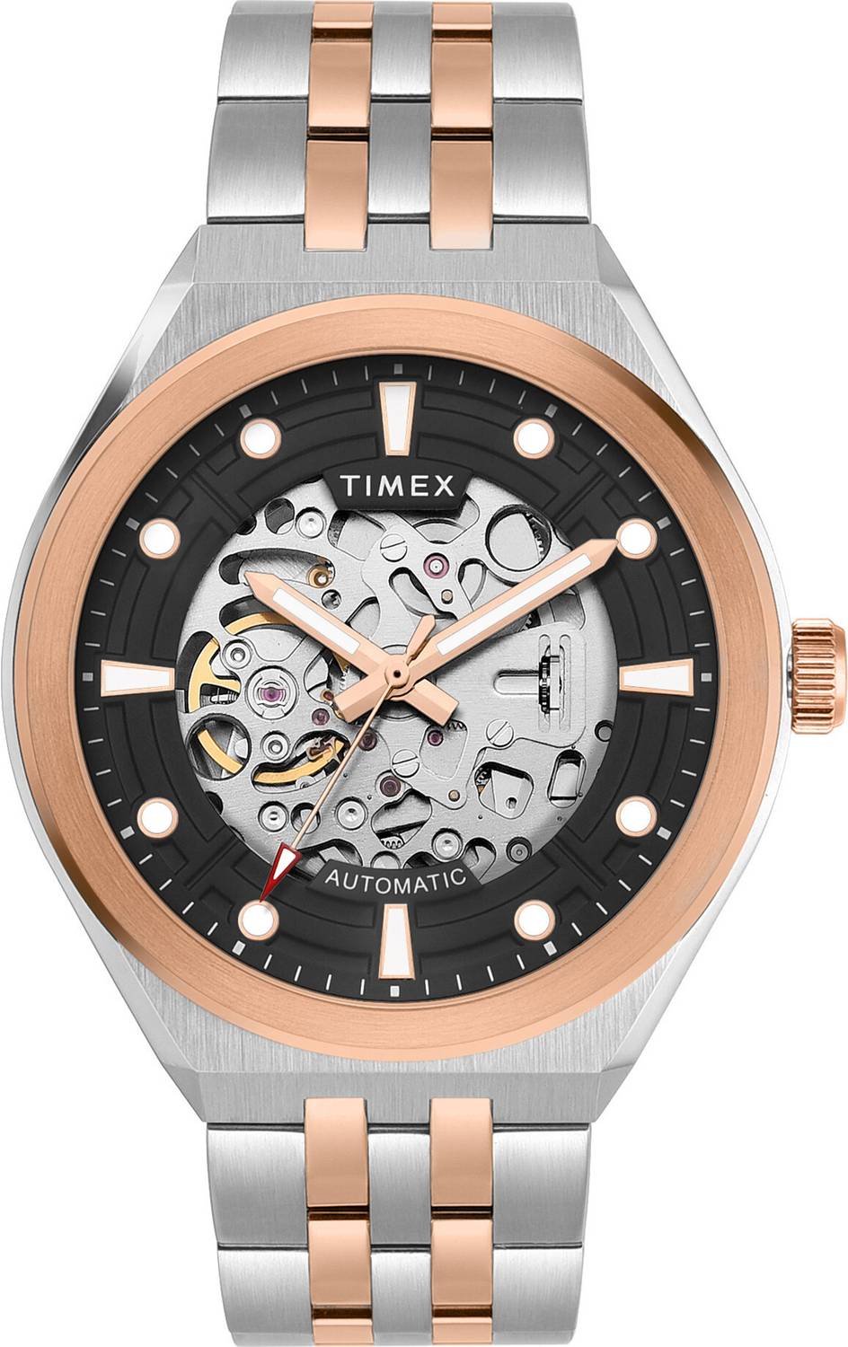 TIMEX Automatic Black Dial Men's Watch - Image 2
