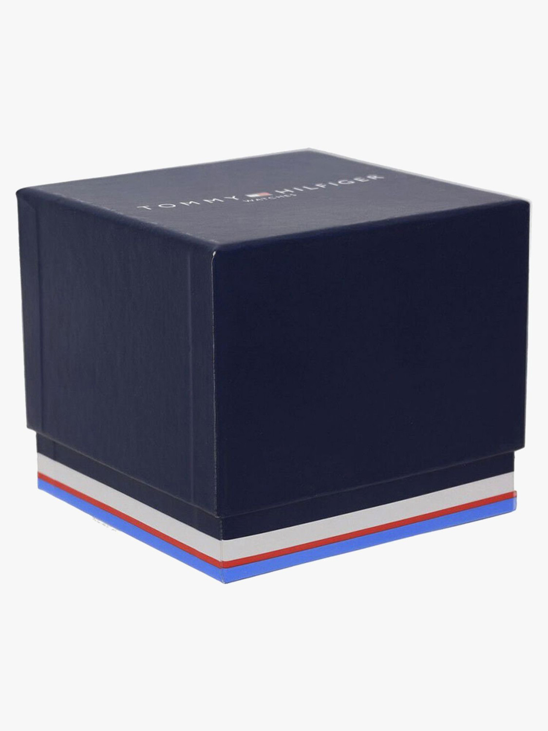 Image of TOMMY HILFIGER Tommy Hilfiger Blue Dial Blue Silicone Strap Analog Watch - For Men