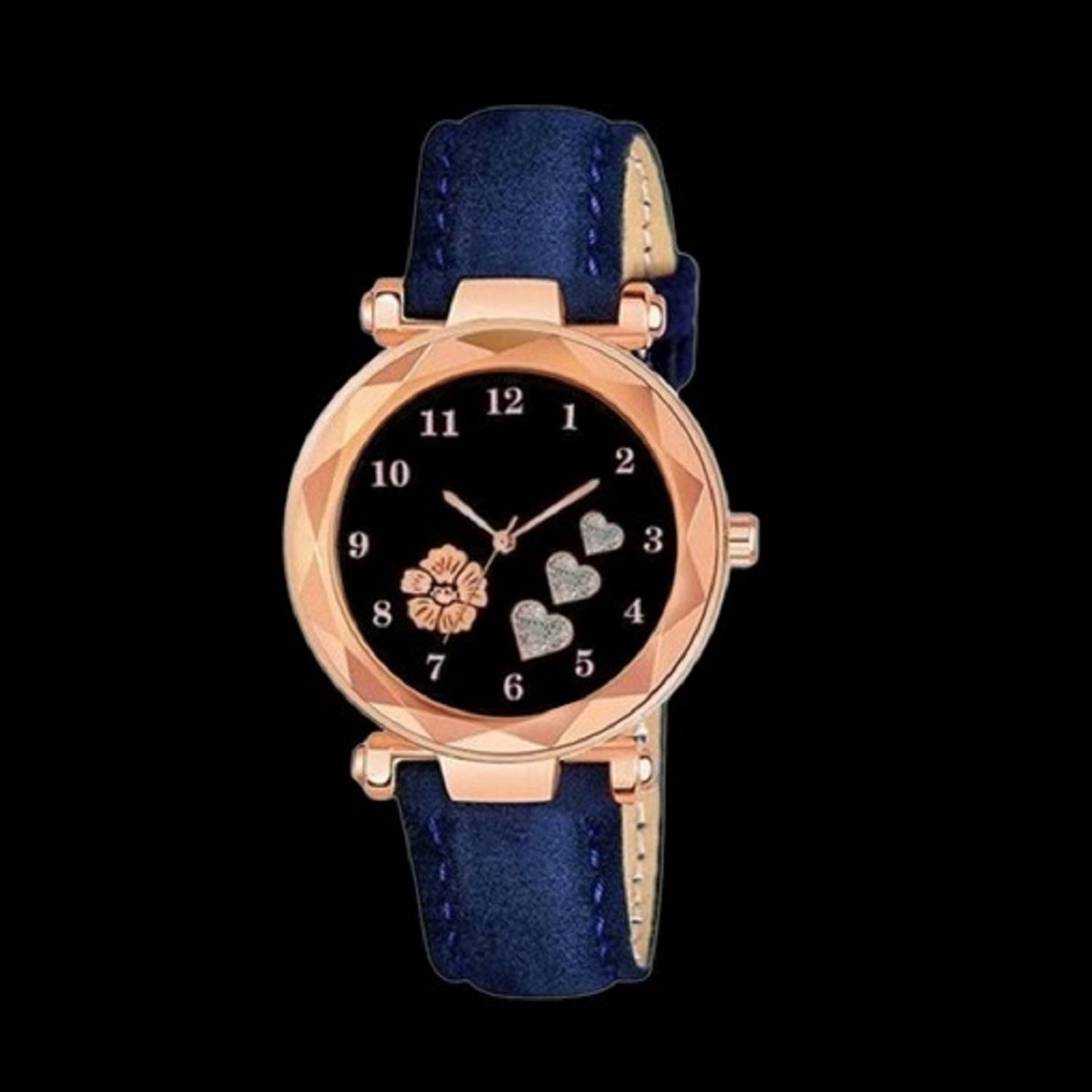 Anaiza W 3 HEART-BROWN Analog Watch  - For Women