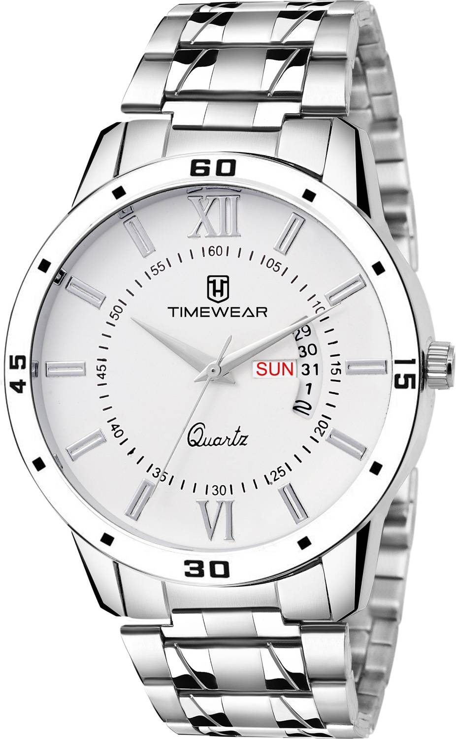 TIMEWEAR 221WDTG Men's Stainless Steel Analog Watch - Image 5