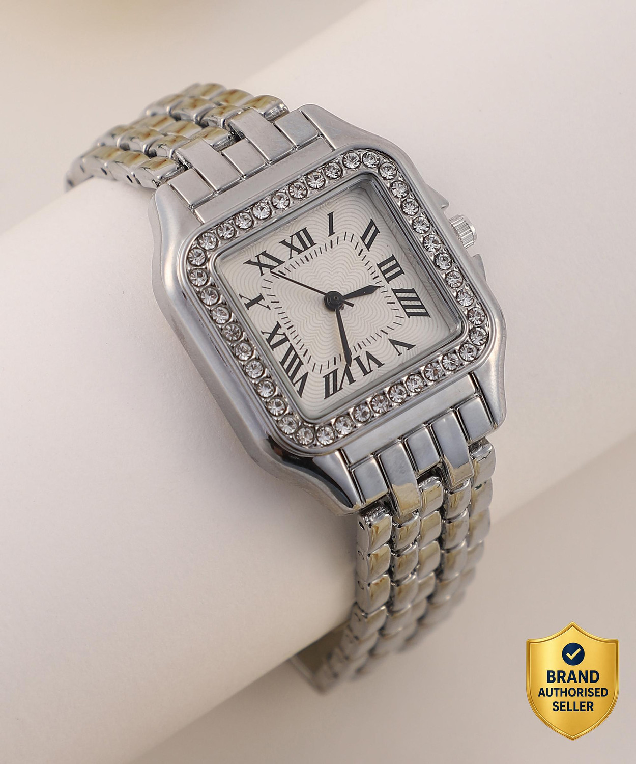 Image of Haute Sauce The Solene Square Watch Analog Watch - For Women
