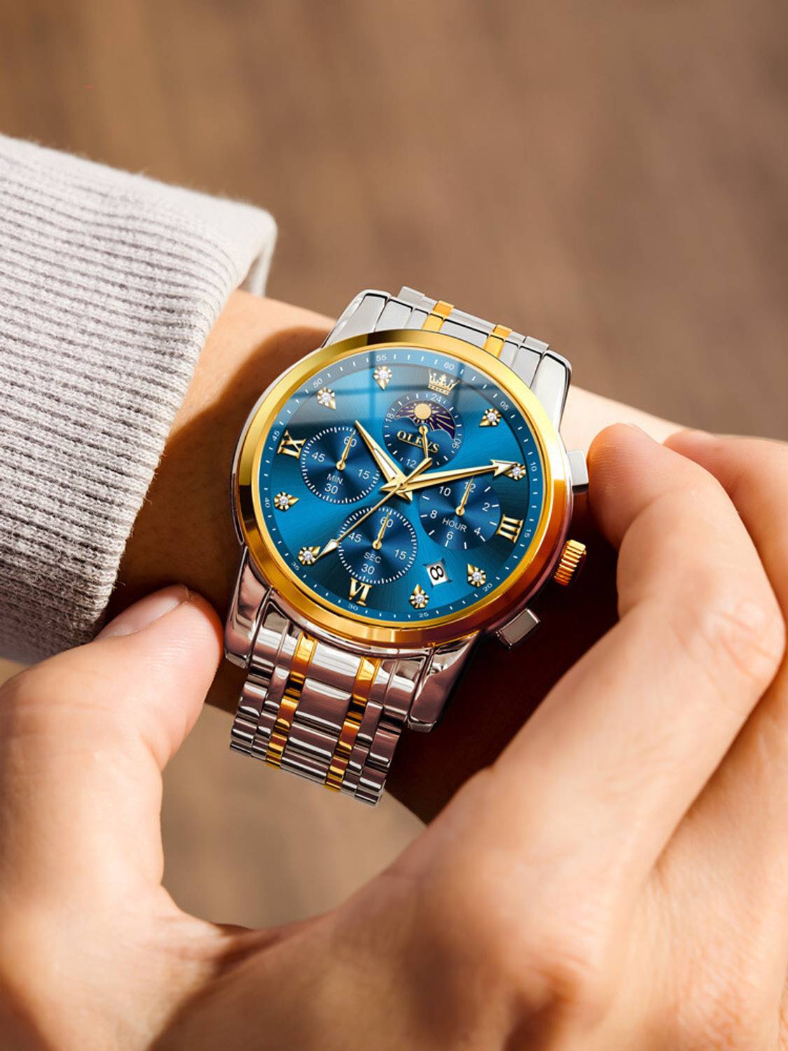 OLEVS Analog Watch for Men - Image 3
