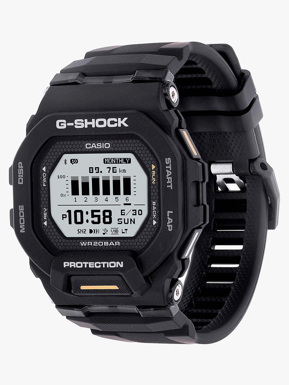 Image of CASIO GBD-200-1A1DR G-SHOCK Digital Watch - For Men