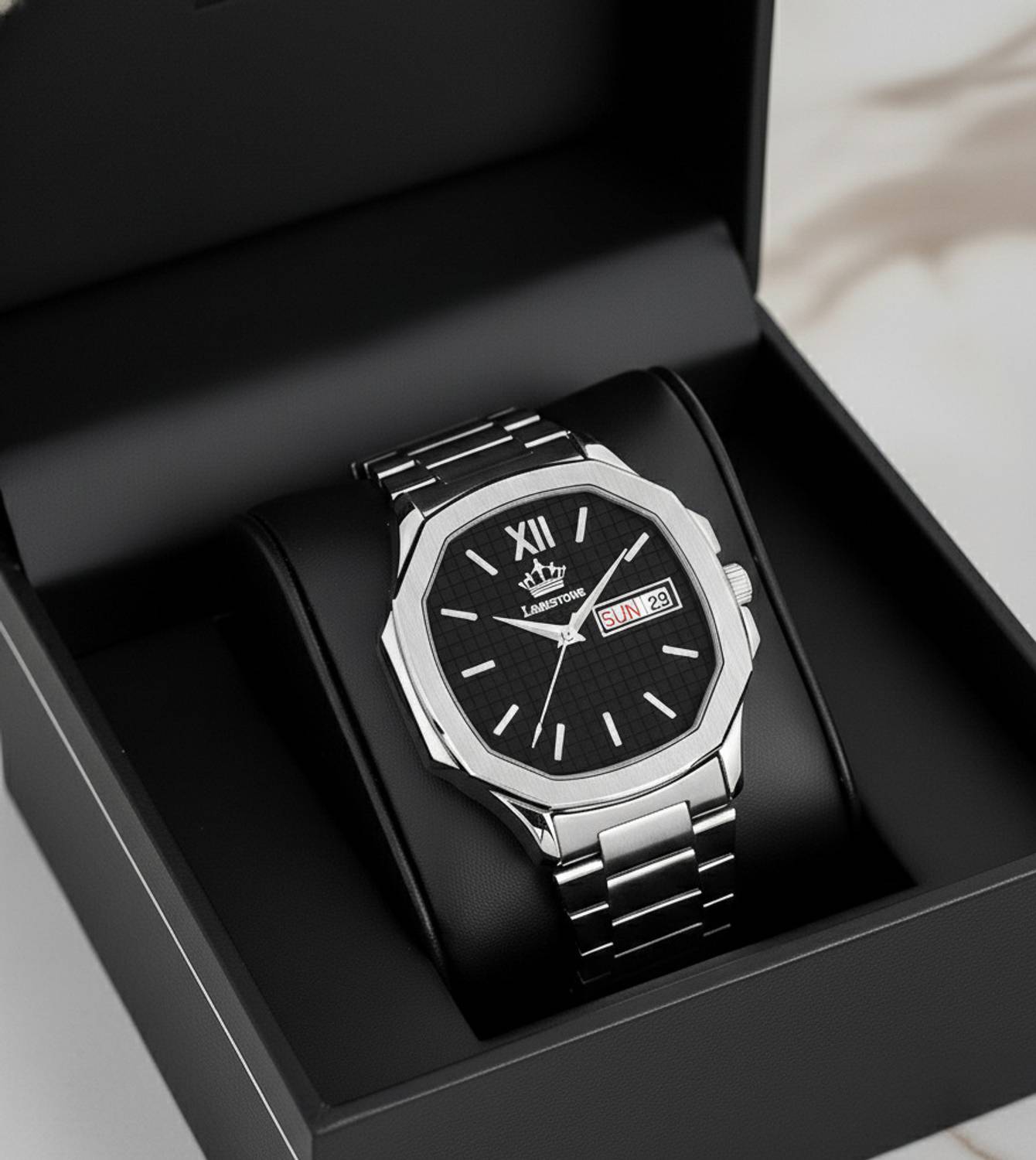 LIMESTONE OTUS Boys Square Dial Watch - Image 1