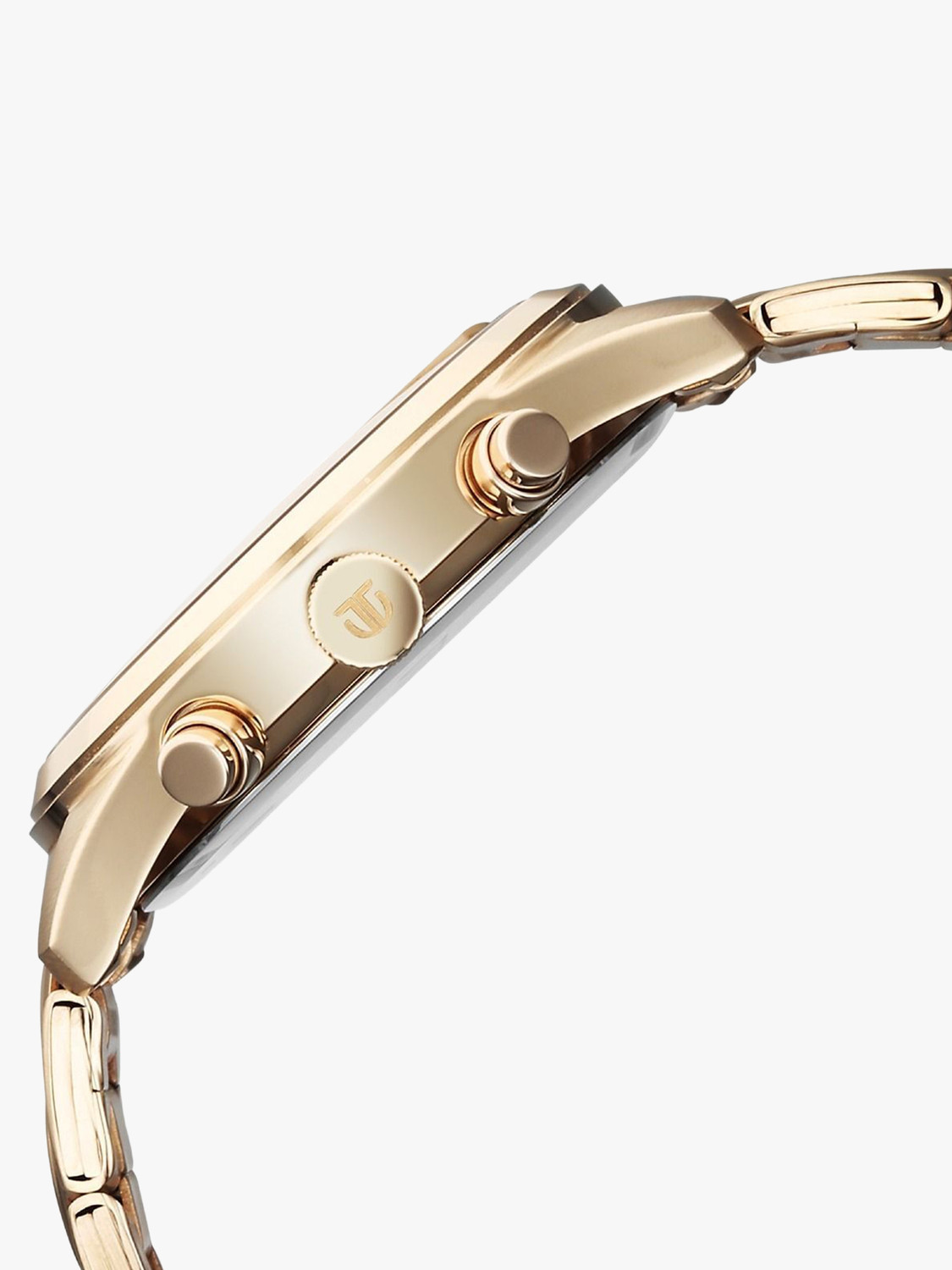 Image of Titan Titan Classique Neo Splash Classique Neo Splash with Cream Dial C Gold Stainless Steel Strap Analog Watch - For Men