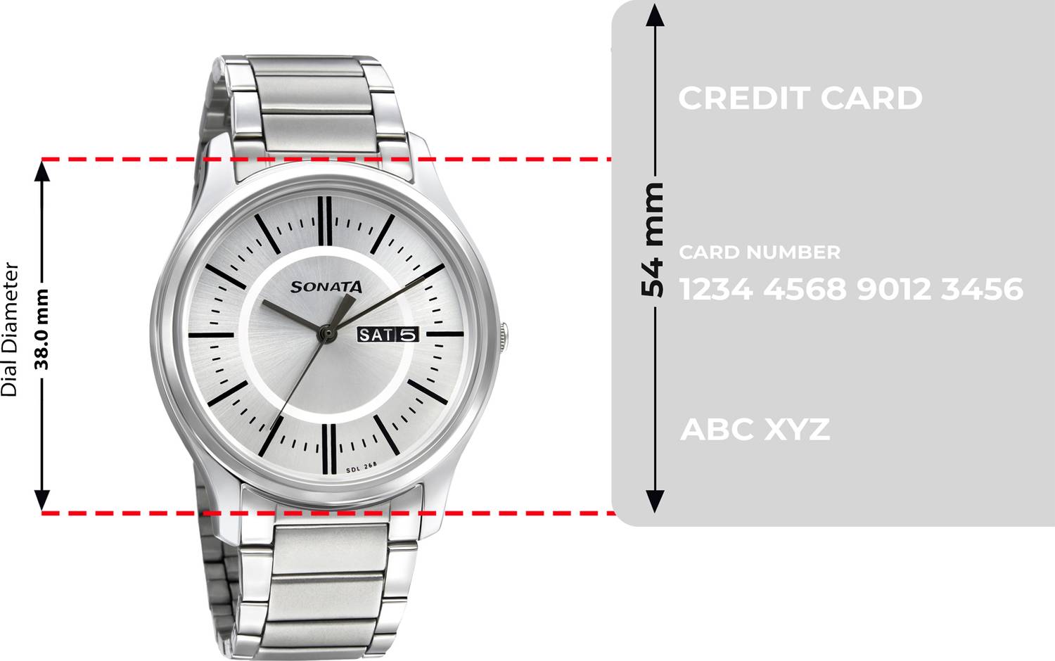 Sonata ESSentials Silver Dial Silver SS Strap Analog Watch - Image 4