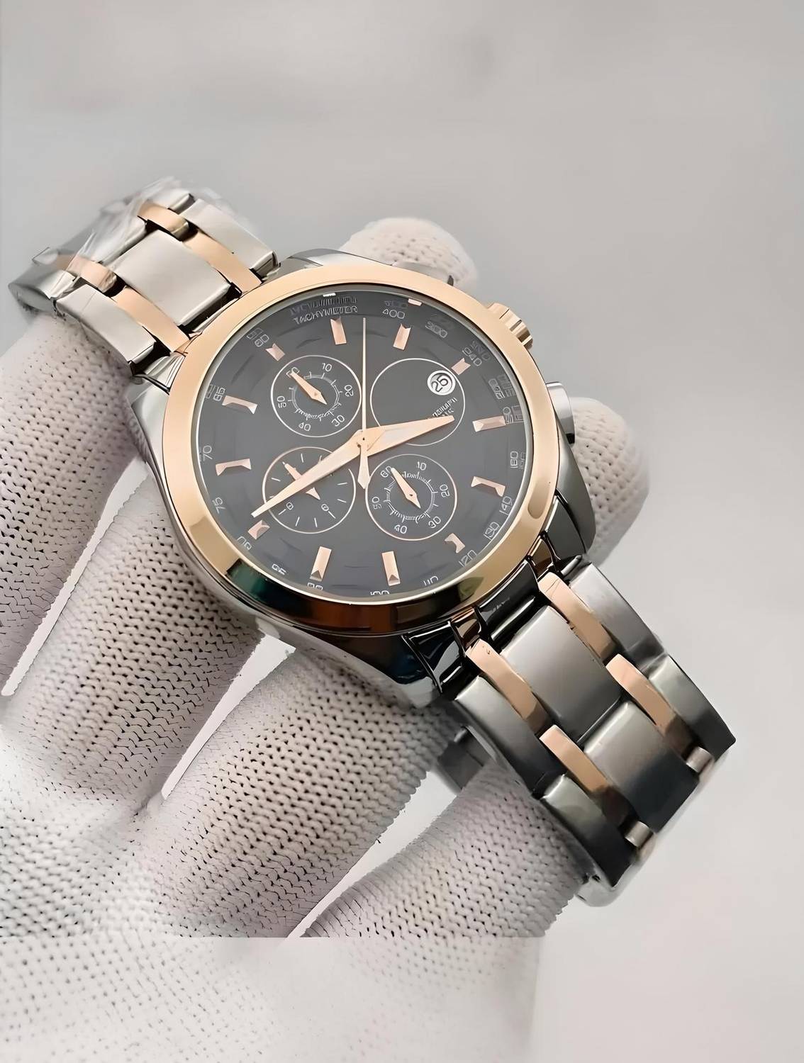 Lucifer TESORT Black Men's Analog Watch - Image 1