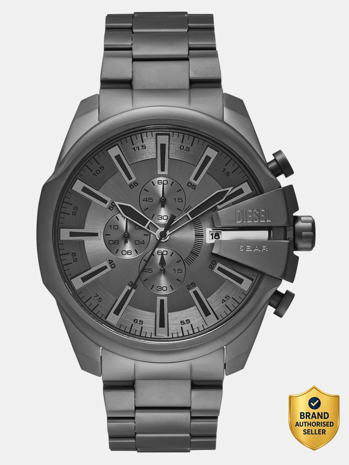 Image of DIESEL Mega Chief Slim Mega Chief Slim Analog Watch - For Men