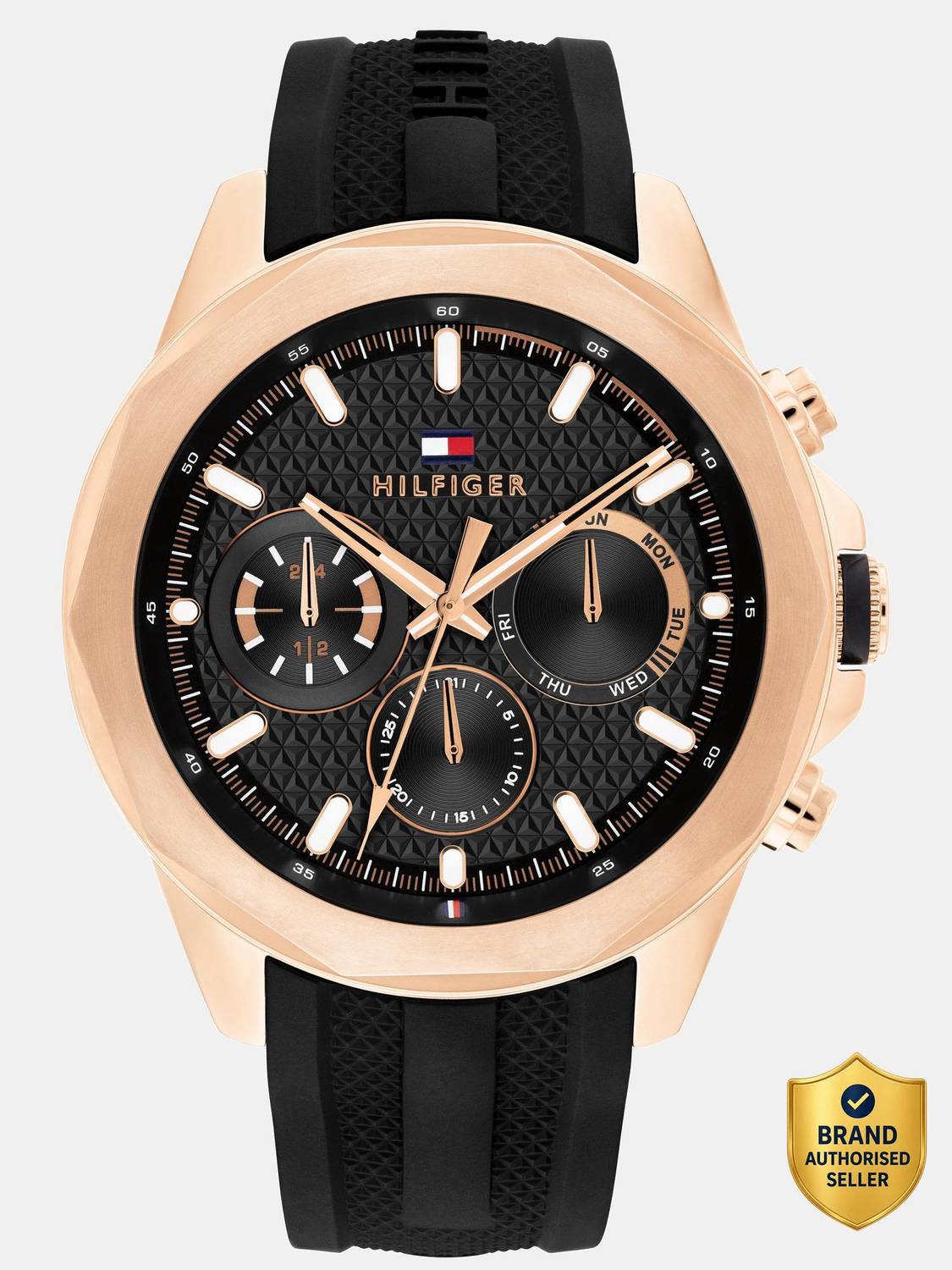 Tommy Hilfiger TH1710650 Black Dial Men's Watch - Image 1