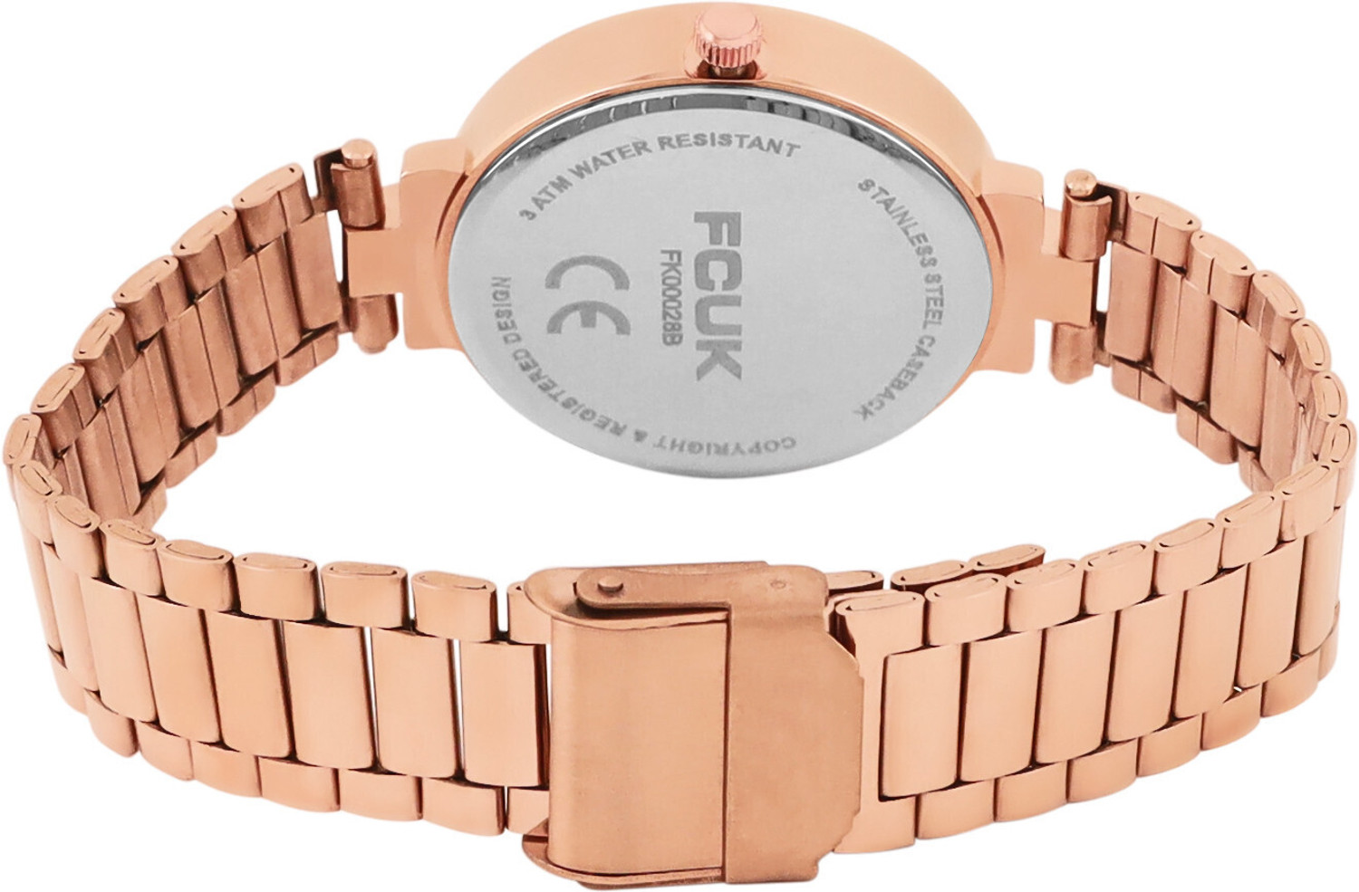 Image of FCUK Women Blue Dial Round FK00028B Analog Watch - For Women FK00028B