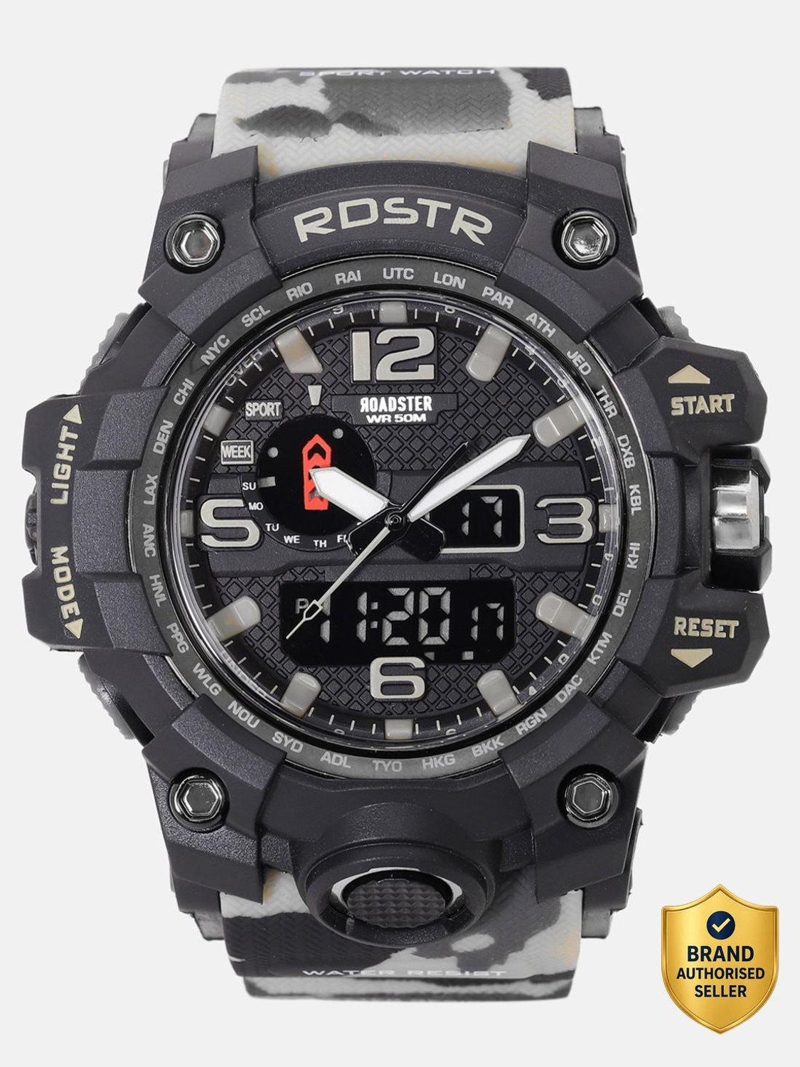 Image of Roadster Men Analogue and Digital Watch Analog-Digital Watch - For Men