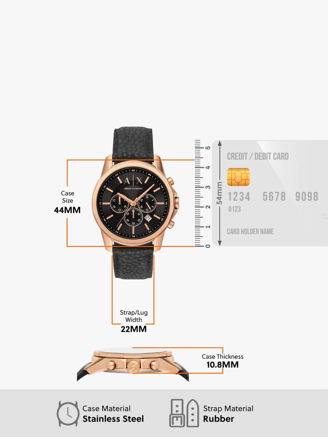 A/X ARMANI EXCHANGE Analog Watch - For Men - Buy A/X ARMANI