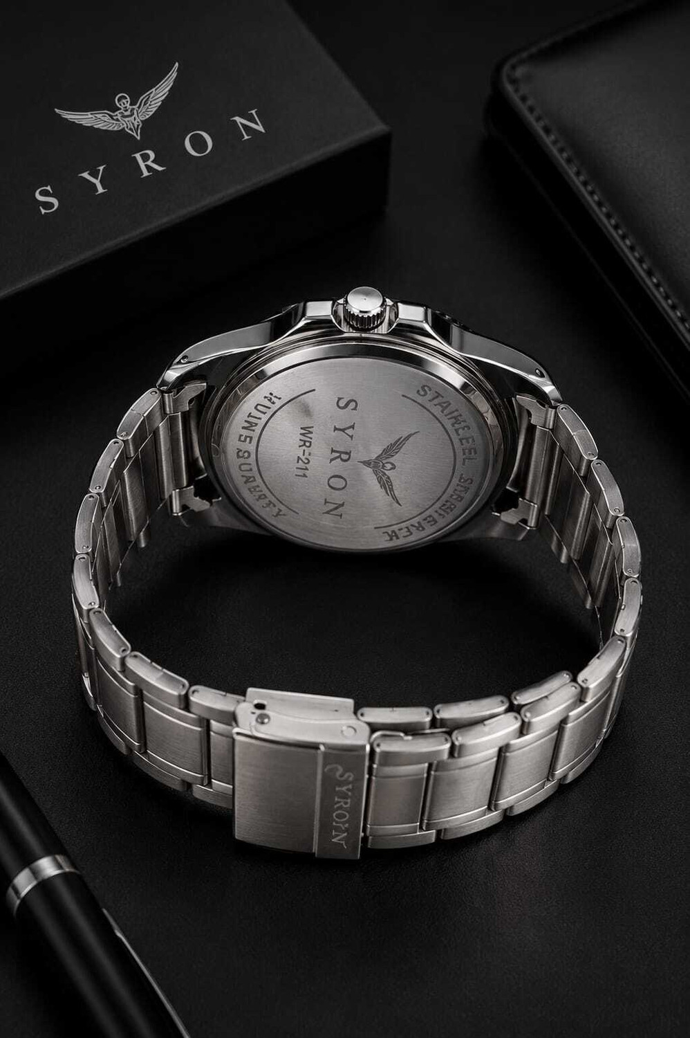 Image of SYRON RLX RING MODEL RLX CLR SERIES Analog Watch - For Men