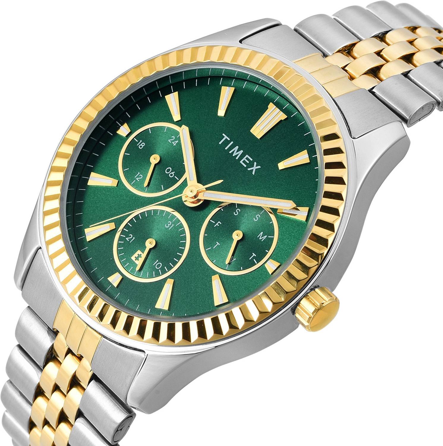 TIMEX Men's Green Dial Analog Watch - Image 3