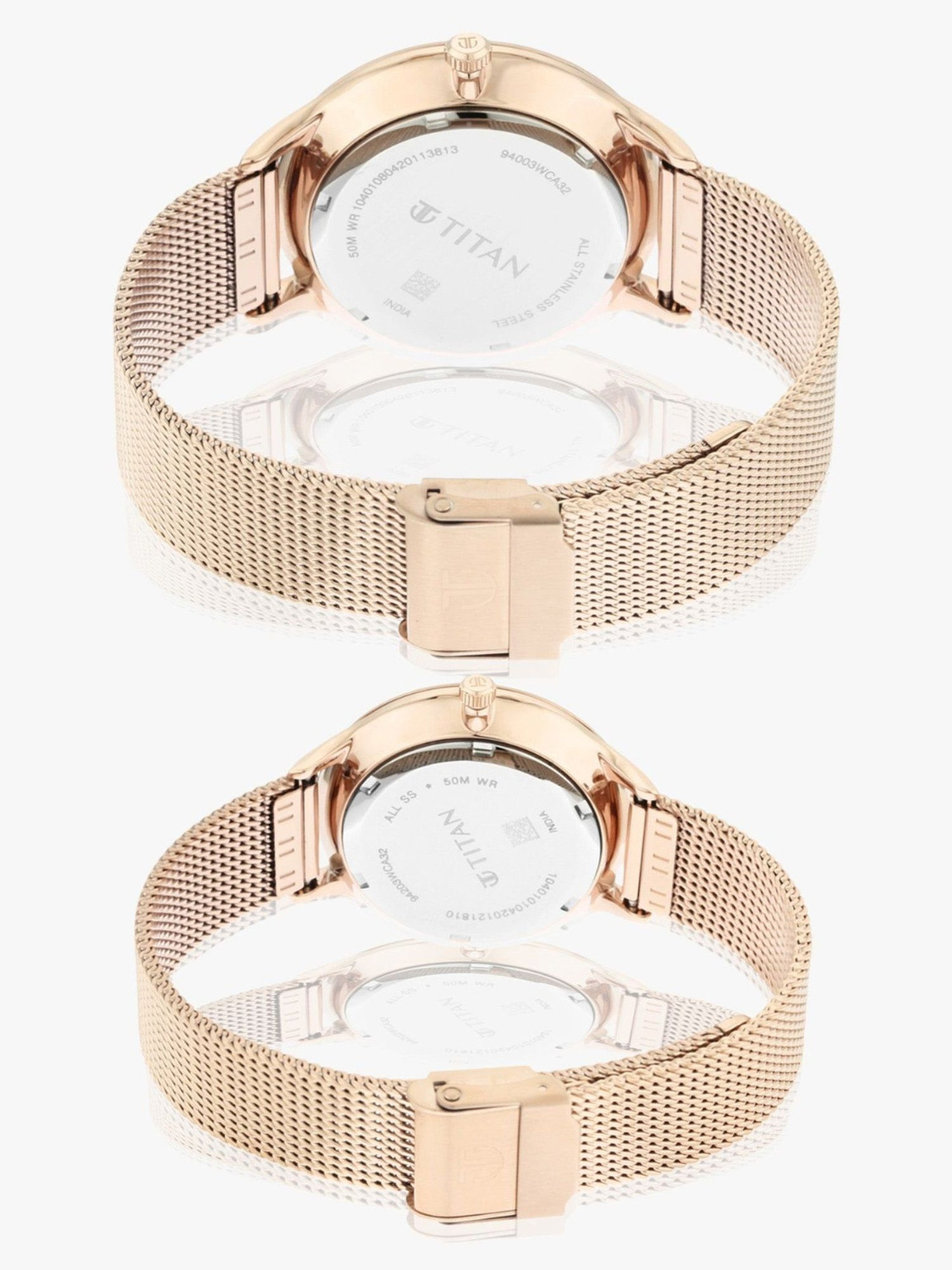 Image of Titan Modern Bandhan III Analog Watch - For Men & Women NT90162SM01,77105SM20W,90162SM01,NU90162SM01,NU9400394203WM01