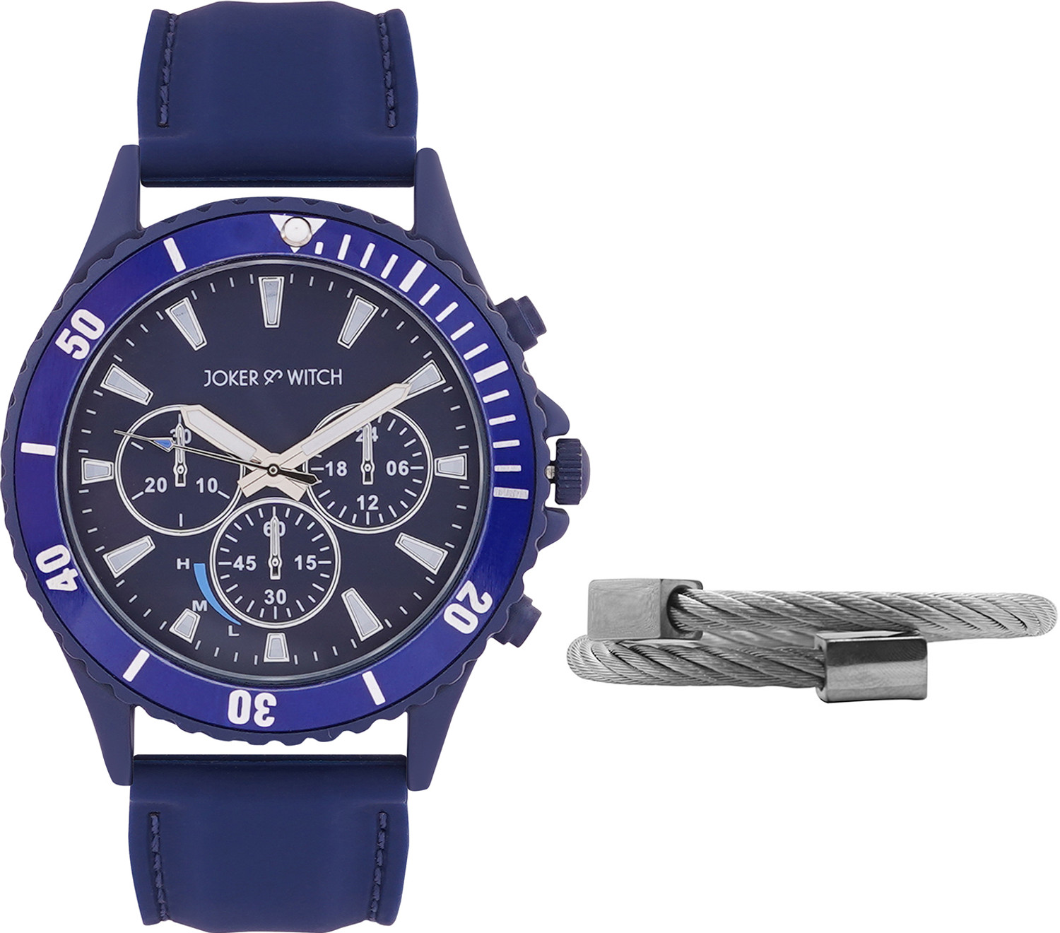 Image of Joker & Witch Armaando Watch Bracelet Stack Analog Watch - For Men