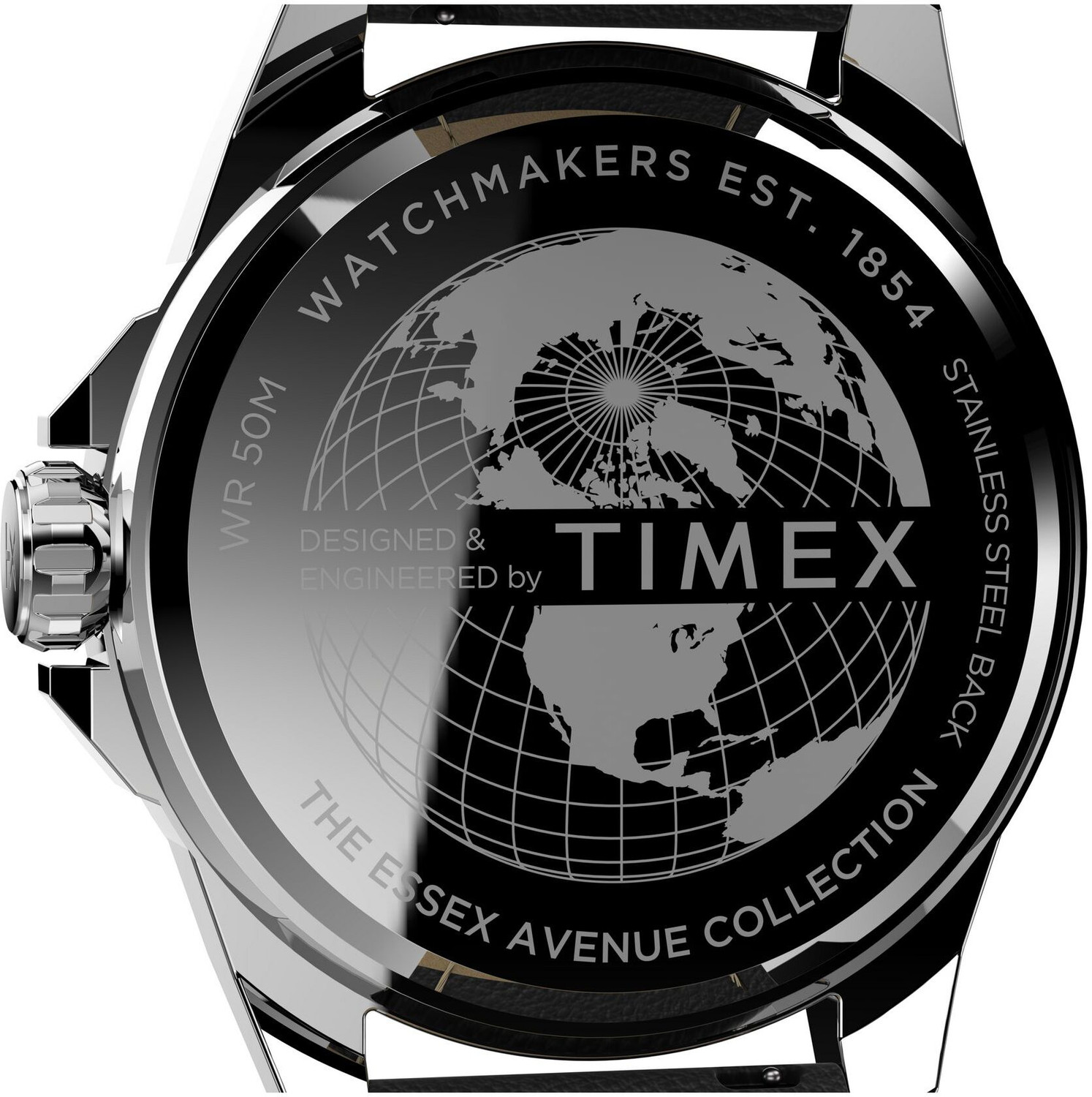 Image of TIMEX Essex Round 44mm Blue Dial Analog Watch - For Men