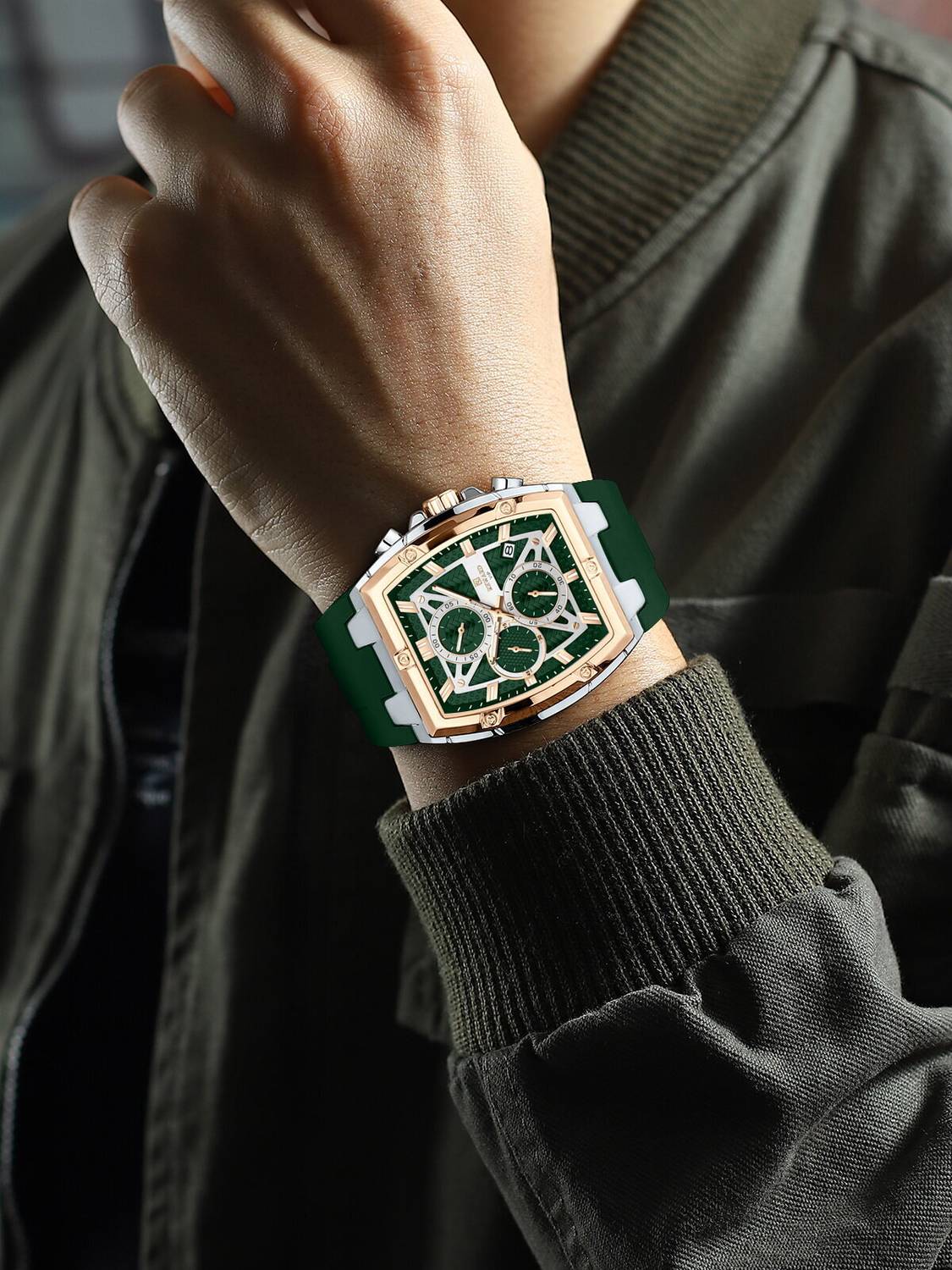 Reward RD832261MA-GREEN Men's Watch - Image 4