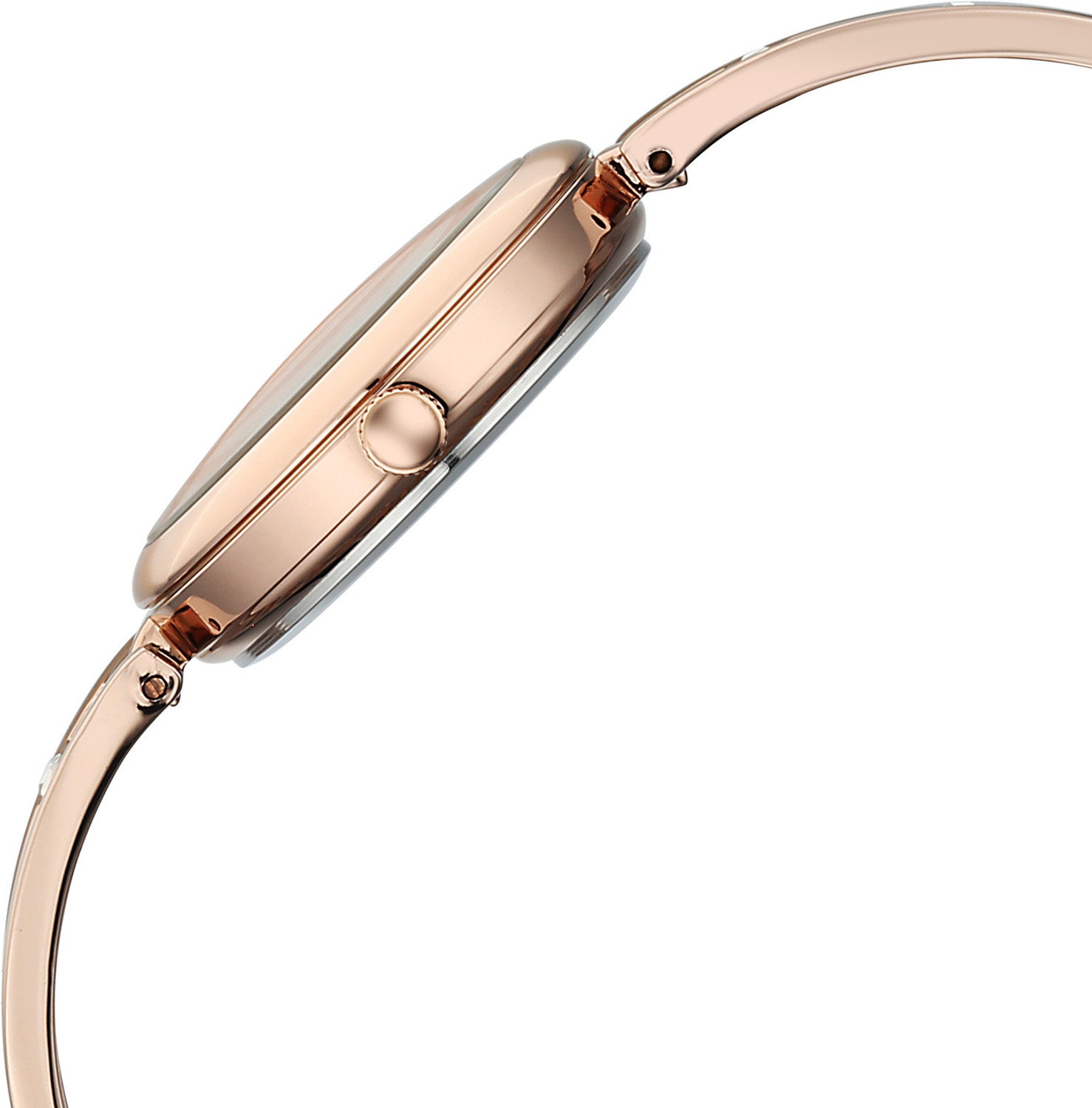 Image of Fastrack Fastrack Vyb Seeker Fastrack Vyb Seeker Quartz Rose Gold Dial Rose Gold Alloy Strap Analog Watch - For Women