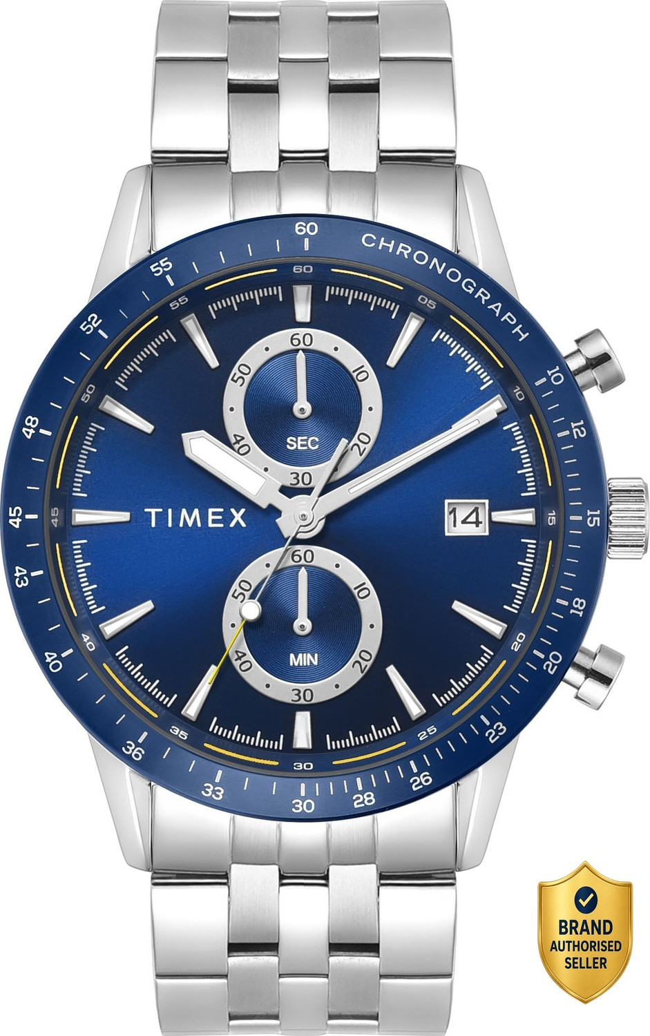 TIMEX Chronograph, Blue Dial Analog Watch  - For Men