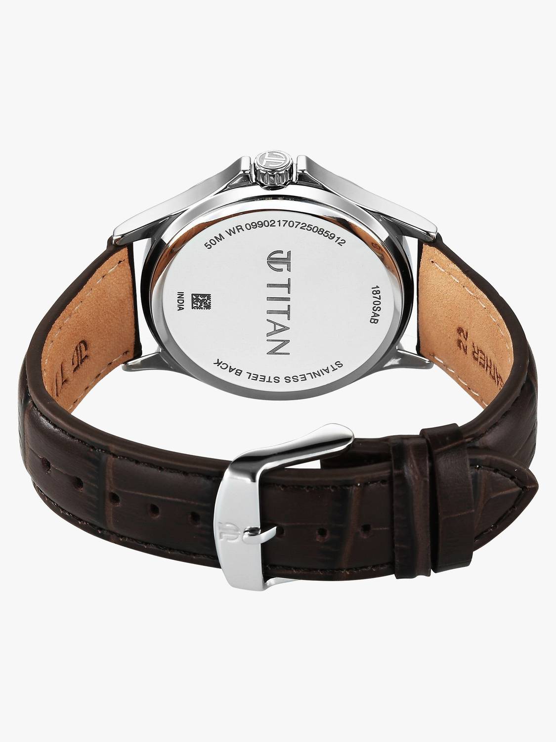 Titan Neo Arabic Quartz Beige Men's Watch - Image 5