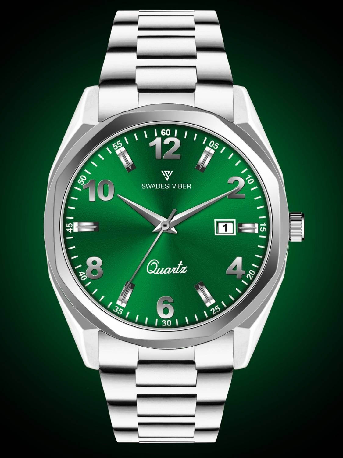 SWADESI SV230 Elite Stainless Analog Watch - Men - Image 3