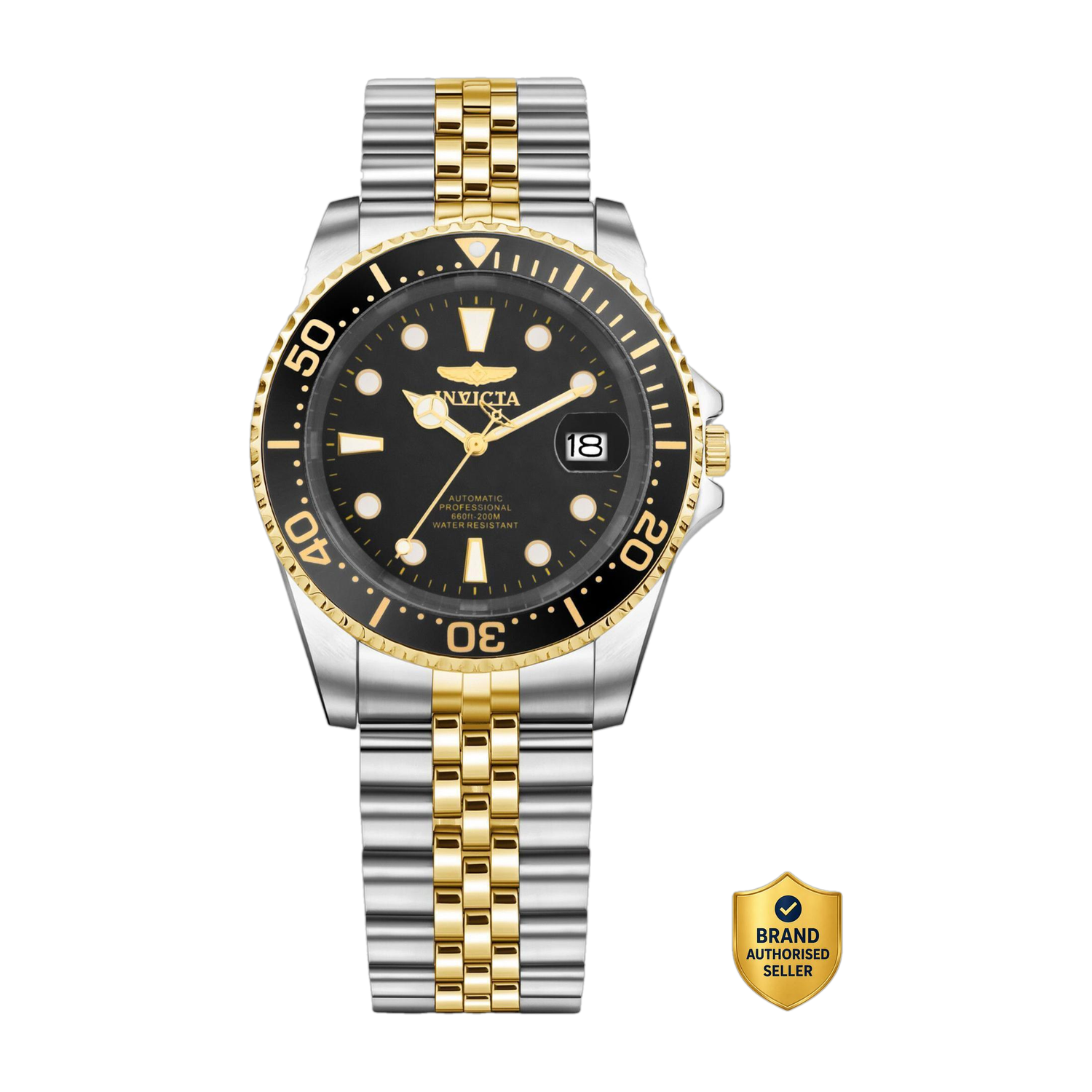 INVICTA 30094 Pro Diver Automatic Black Dial Watch - Image 1