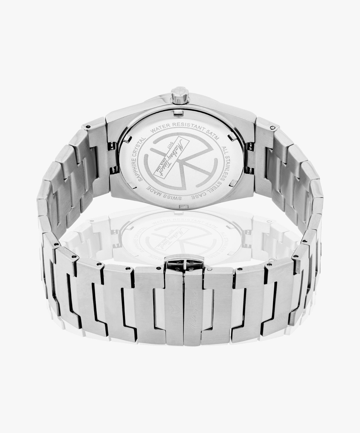 Image of Mathey-Tissot D117AS Swiss Made Quartz Silver Dial Analog Watch - For Women